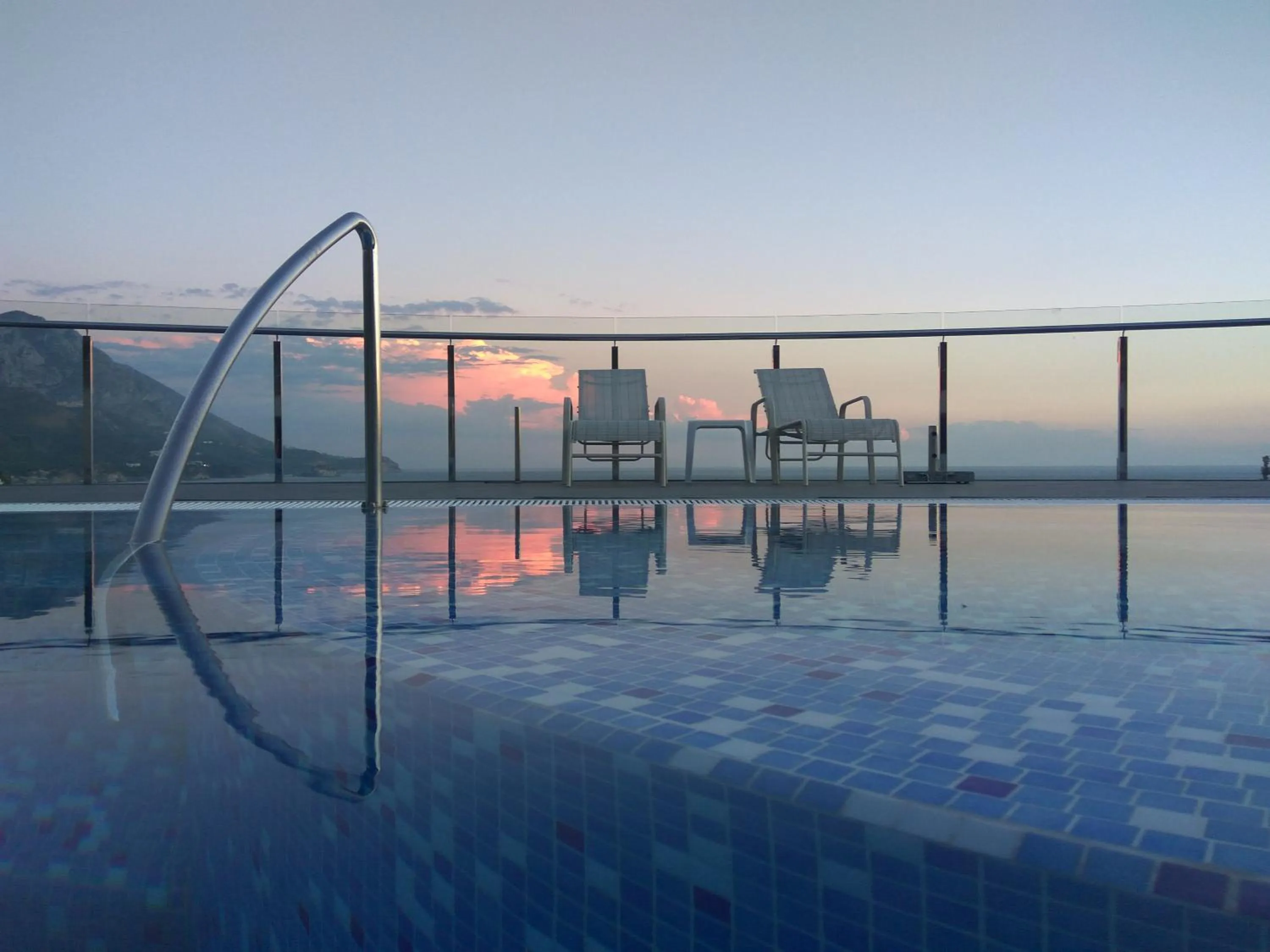 Swimming pool in ApartHotel Belvedere Residence Becici Budva