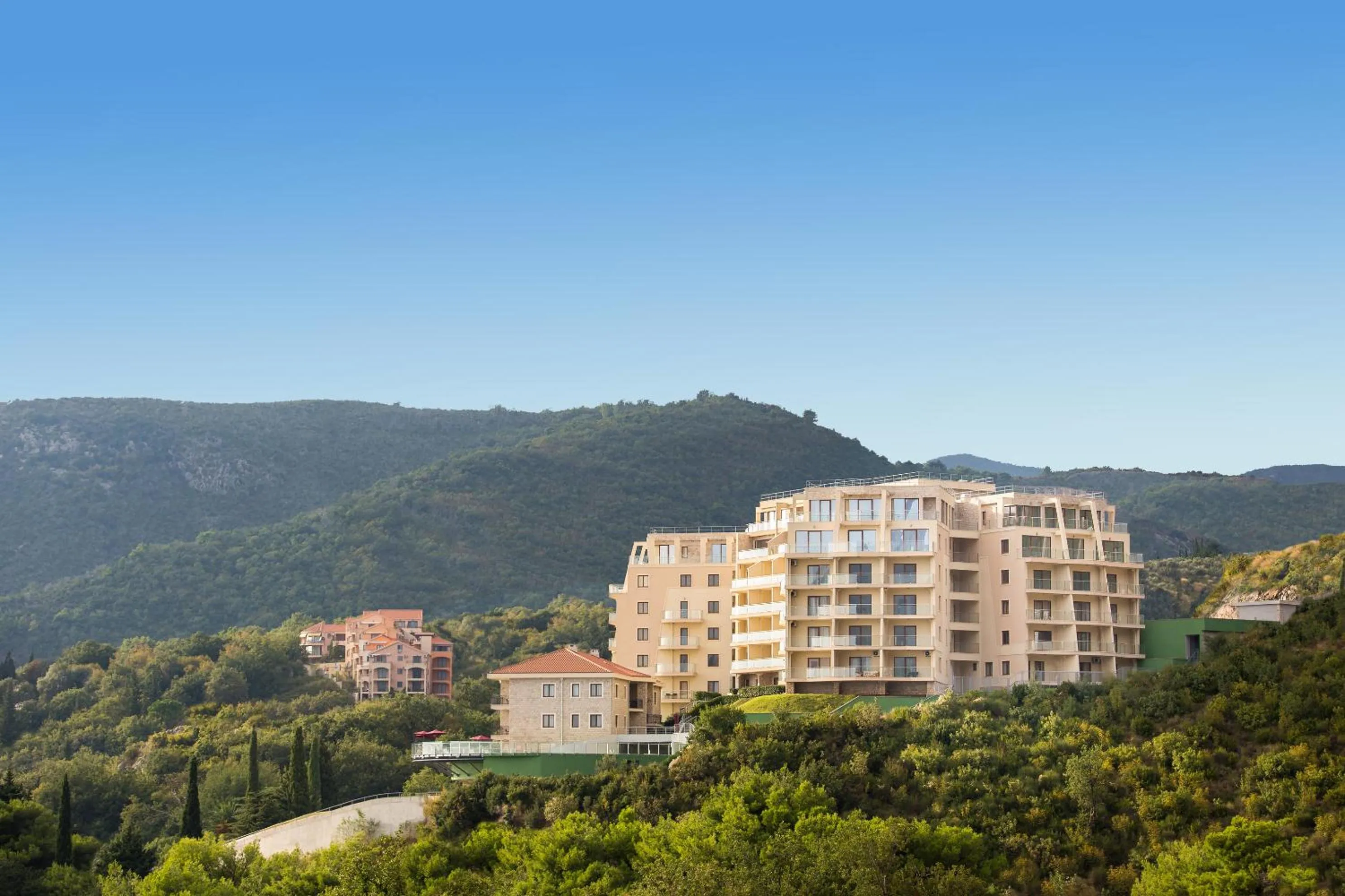 Property building in ApartHotel Belvedere Residence Becici Budva