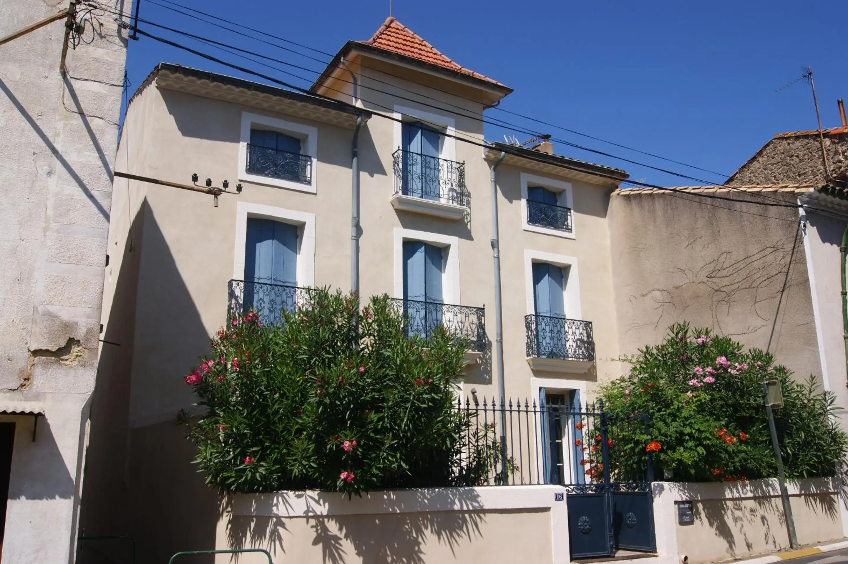 Garden in Le Petit Molière Garden in Le Petit Molière