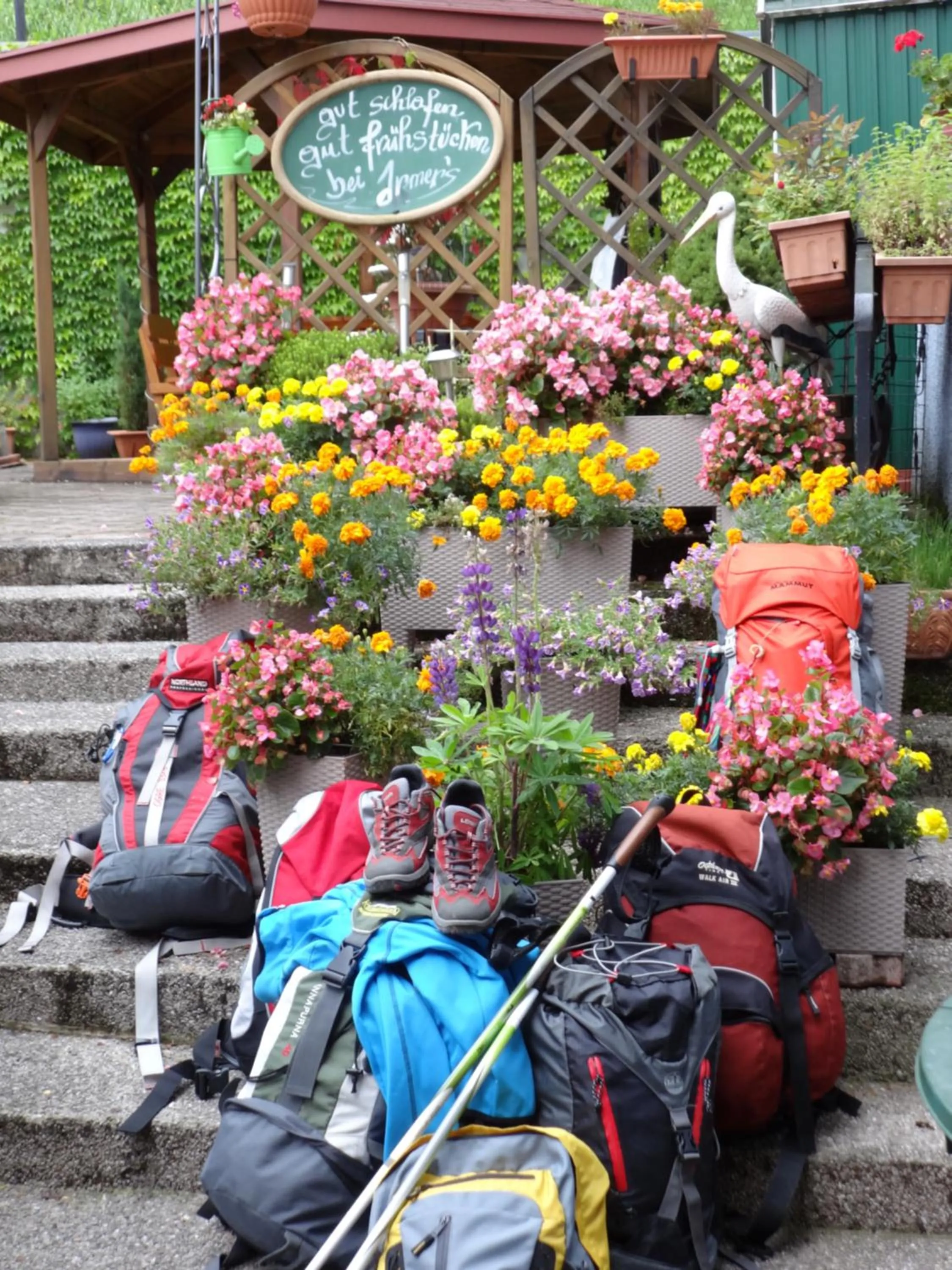 Hiking in Frühstückspension Irmer