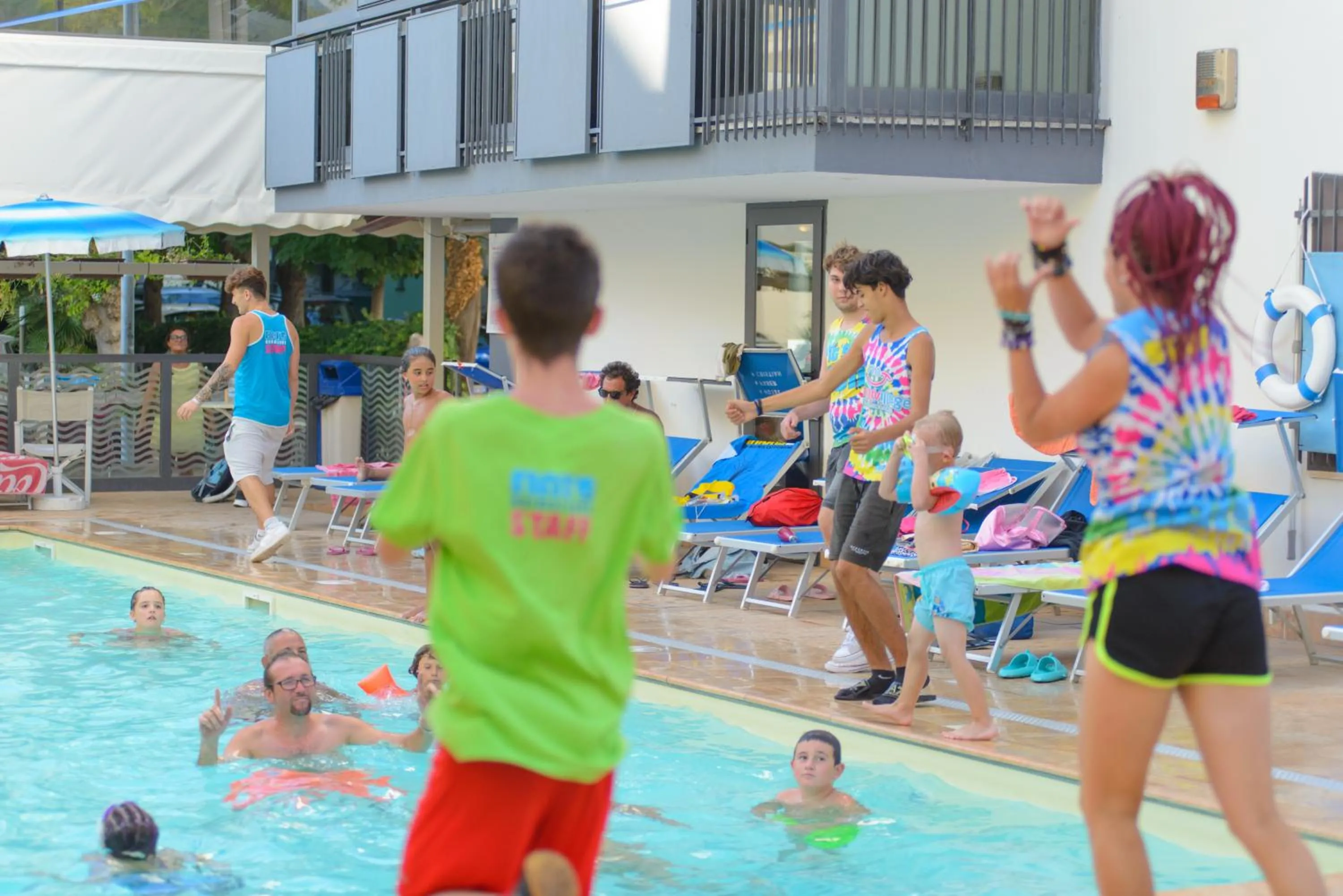Swimming pool in Hotel Christian