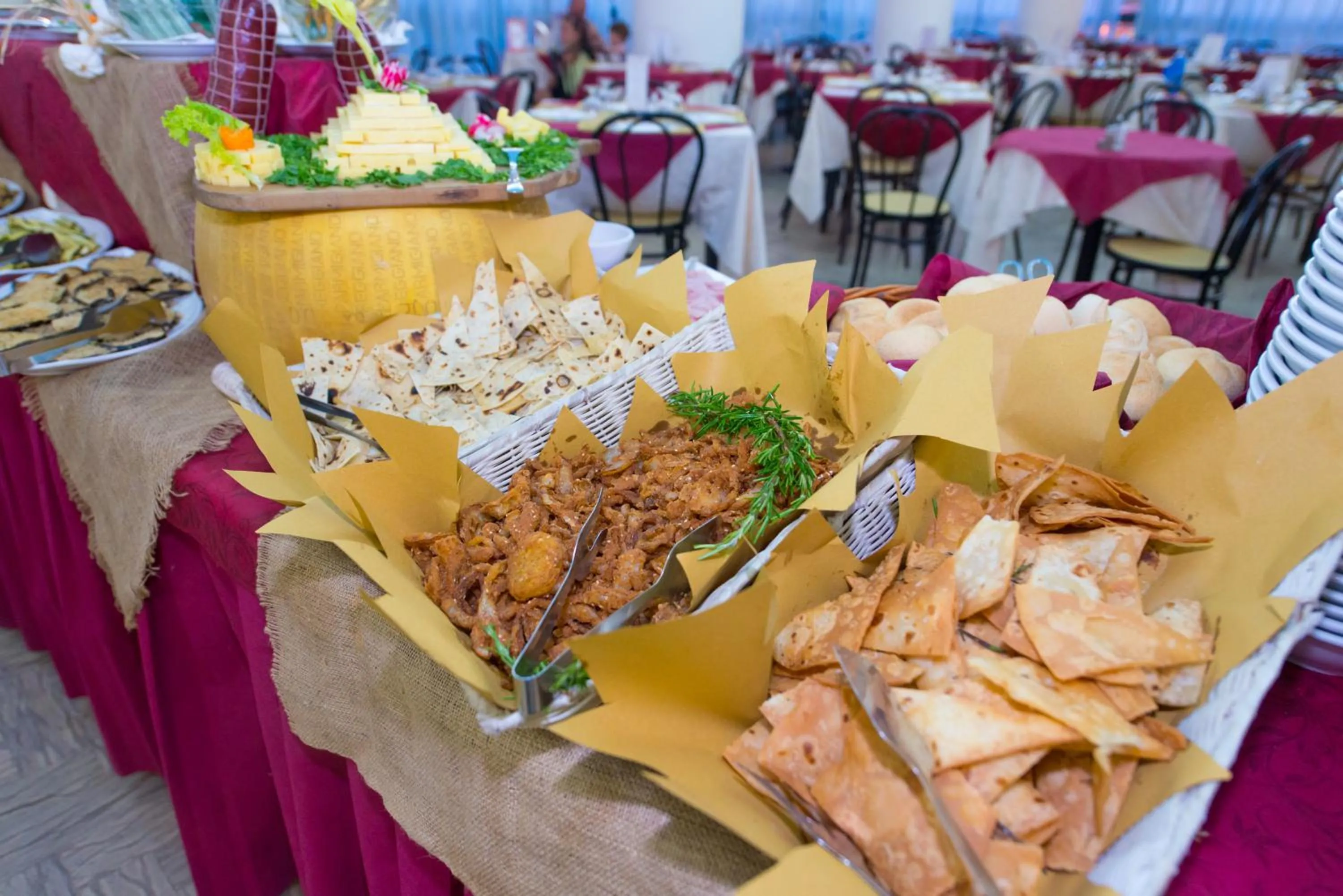 Food and drinks in Hotel Christian