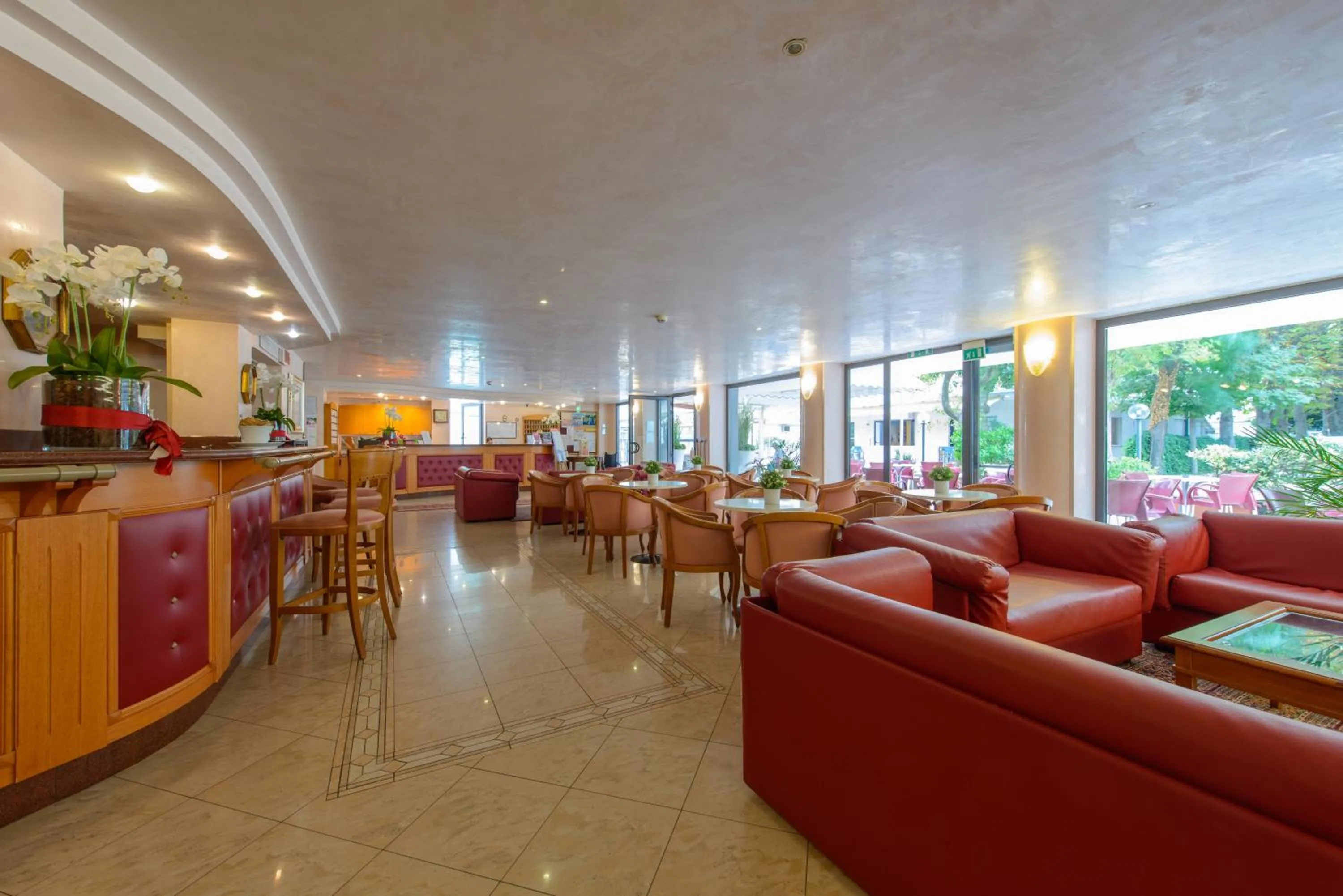 Lobby or reception in Hotel Christian