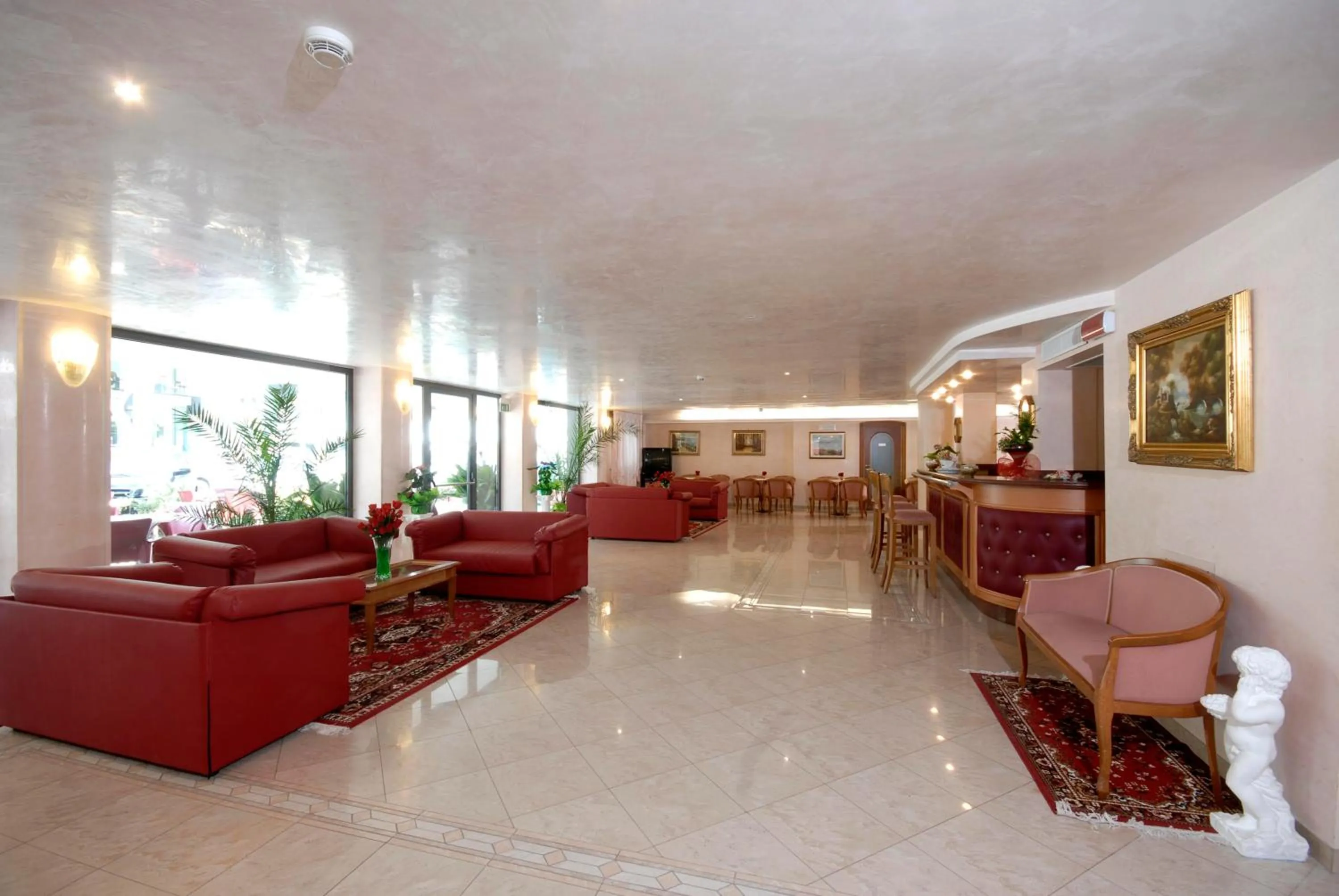 Lobby or reception in Hotel Christian