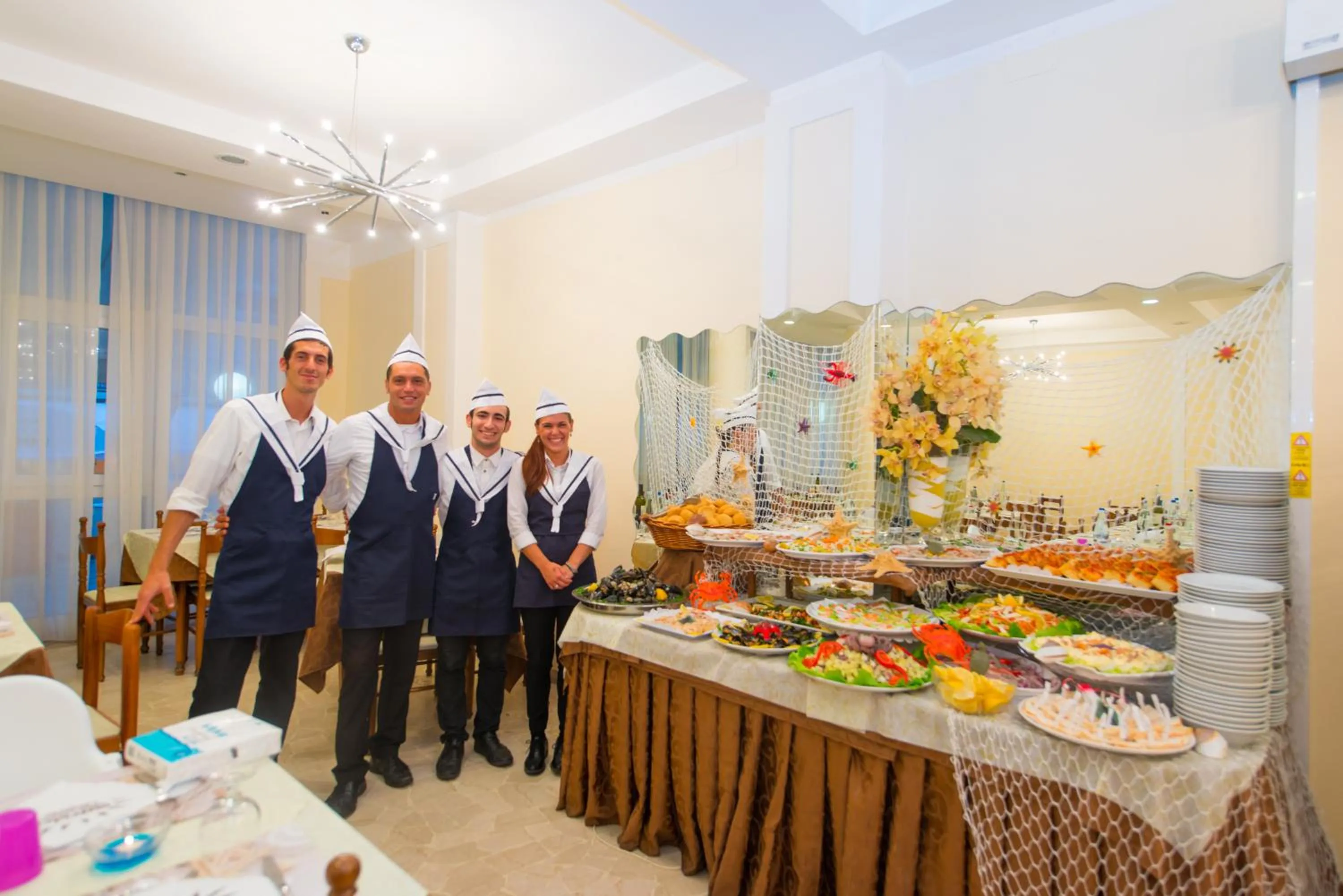 Food and drinks in Hotel Christian