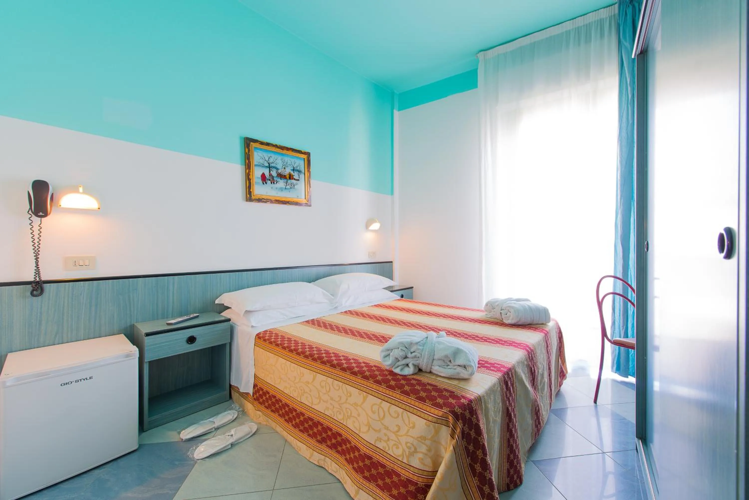Bedroom, Bed in Hotel Christian