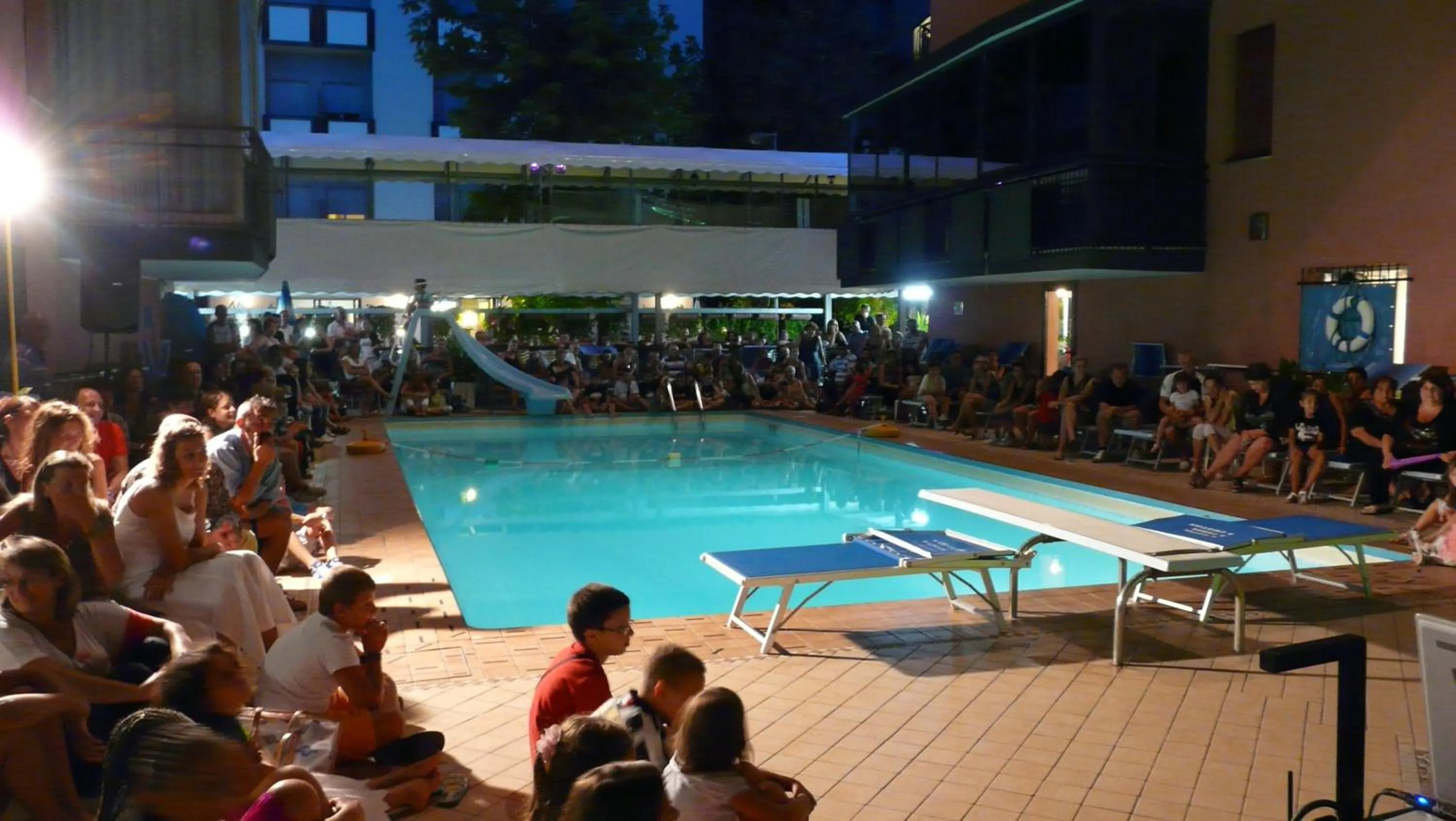 Swimming pool in Hotel Christian