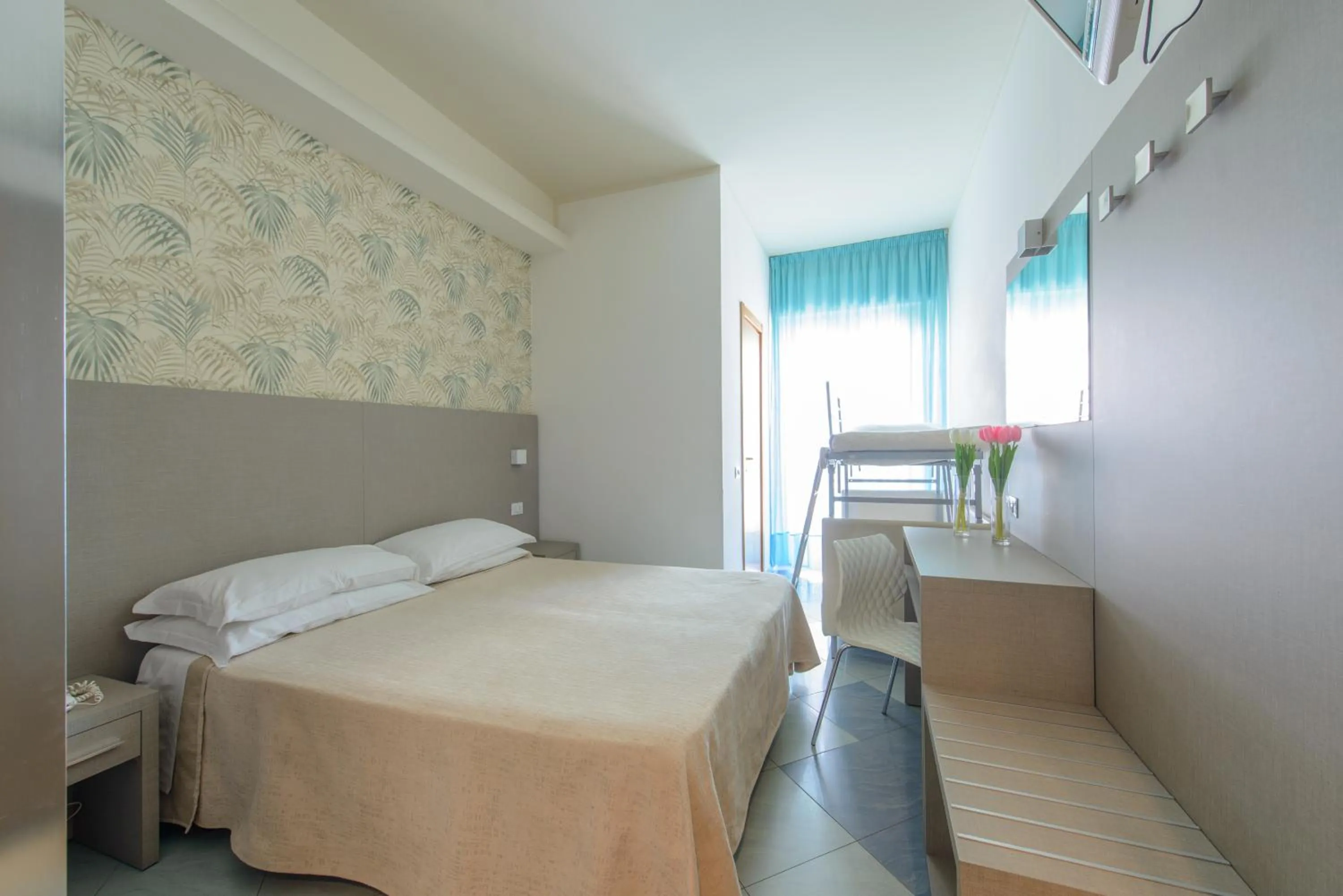 Bed in Hotel Christian