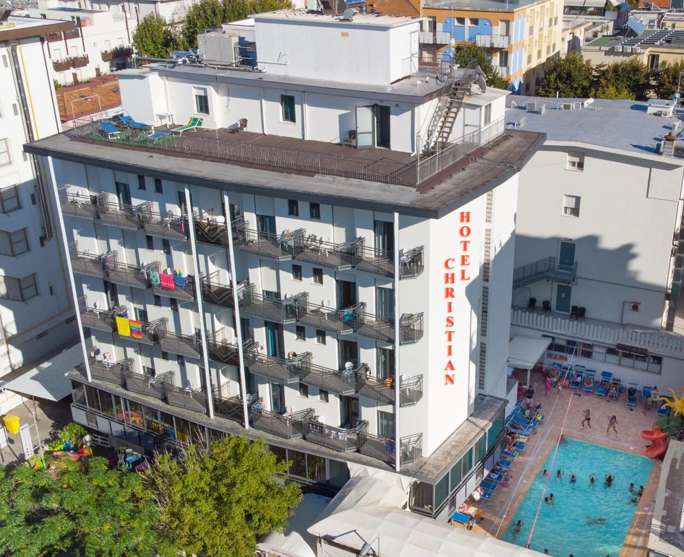 Property building in Hotel Christian