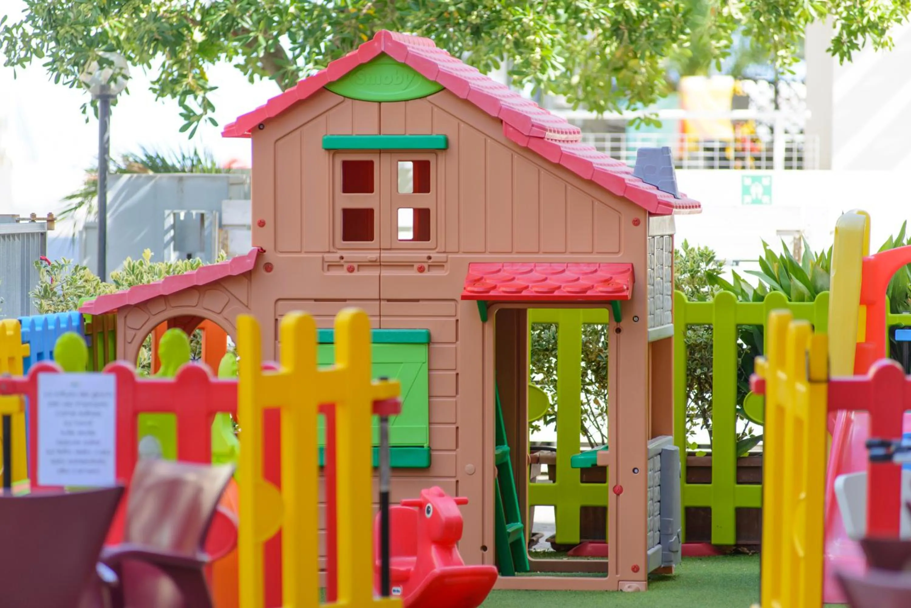 Children play ground in Hotel Christian