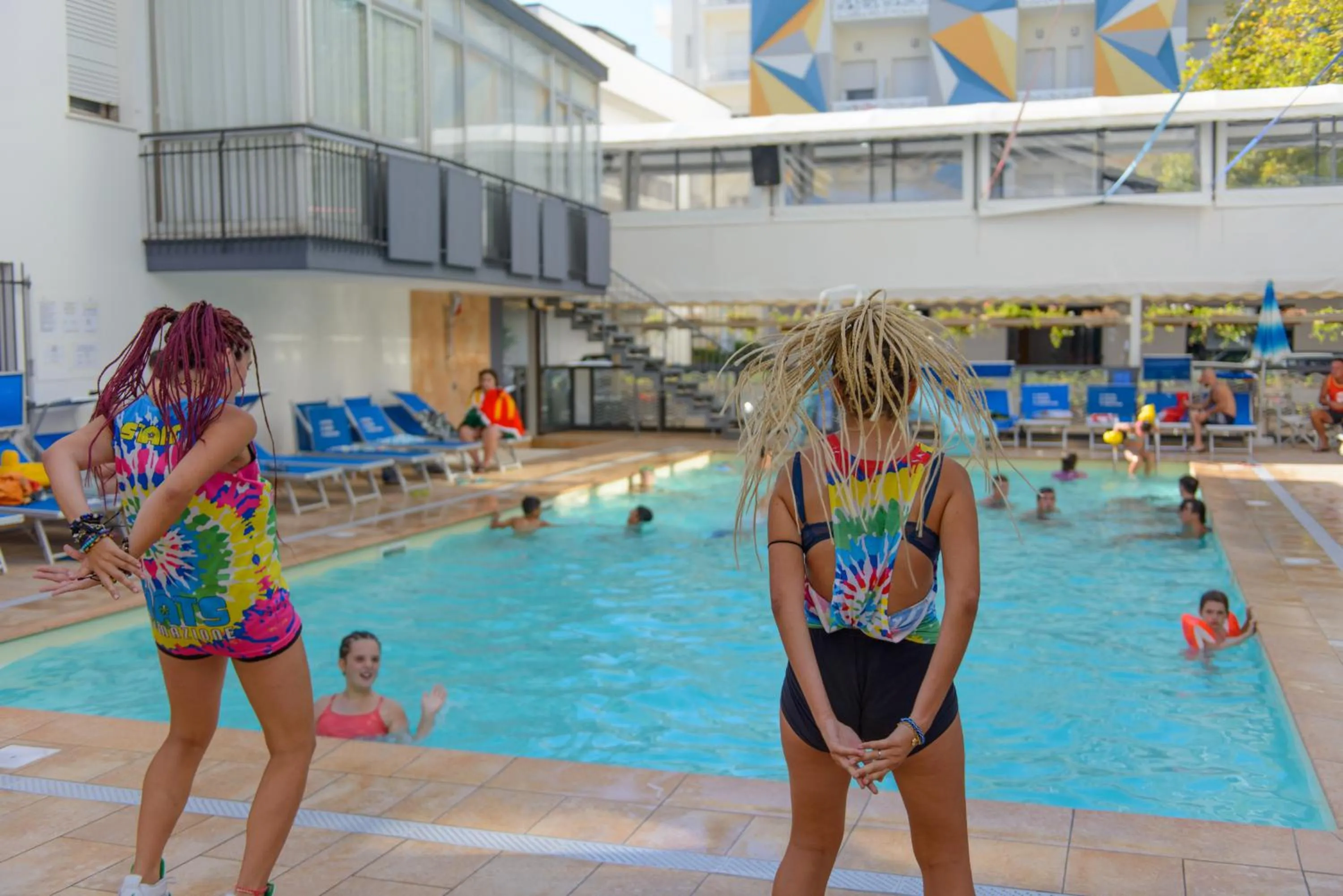 Swimming pool in Hotel Christian