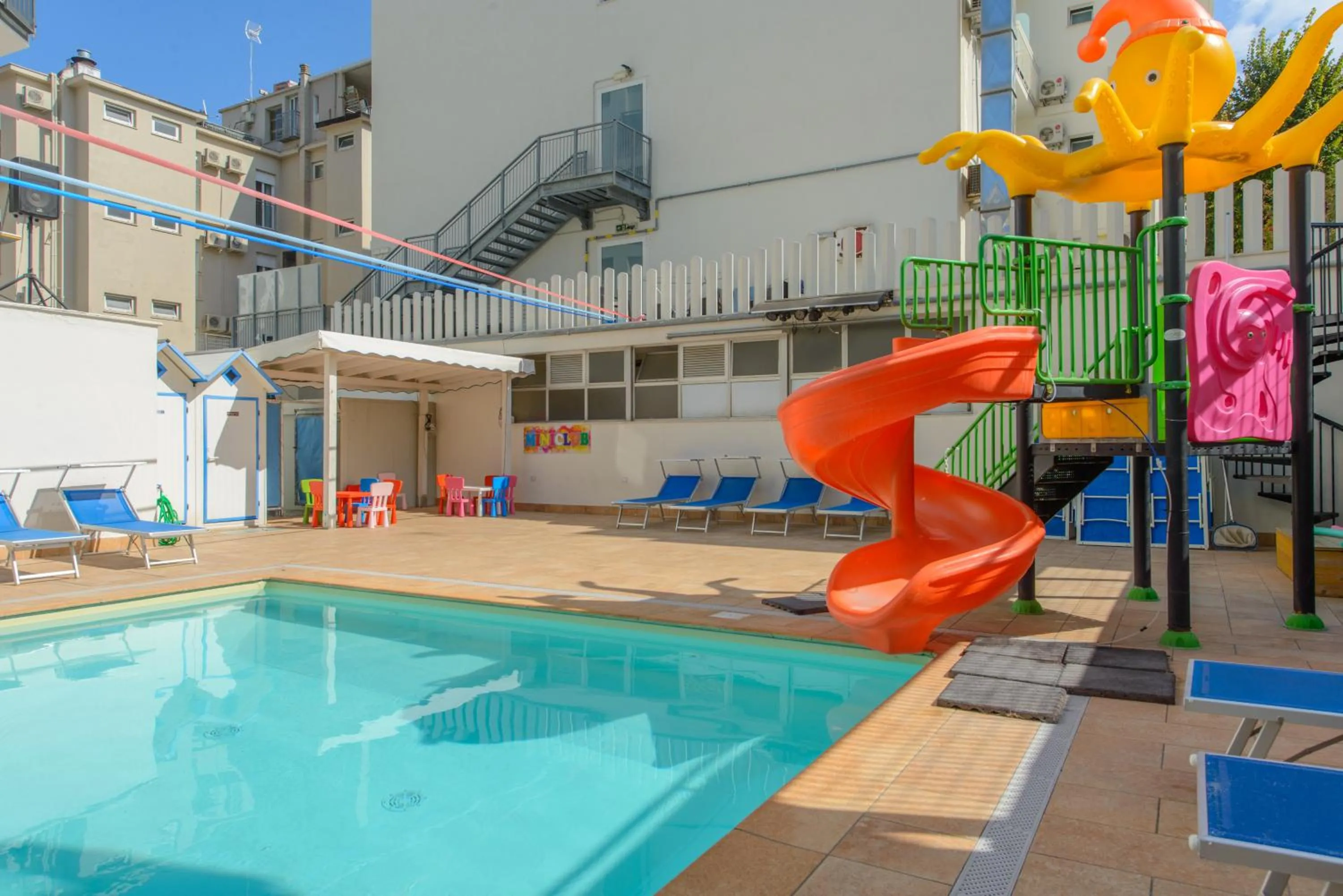 Swimming pool in Hotel Christian