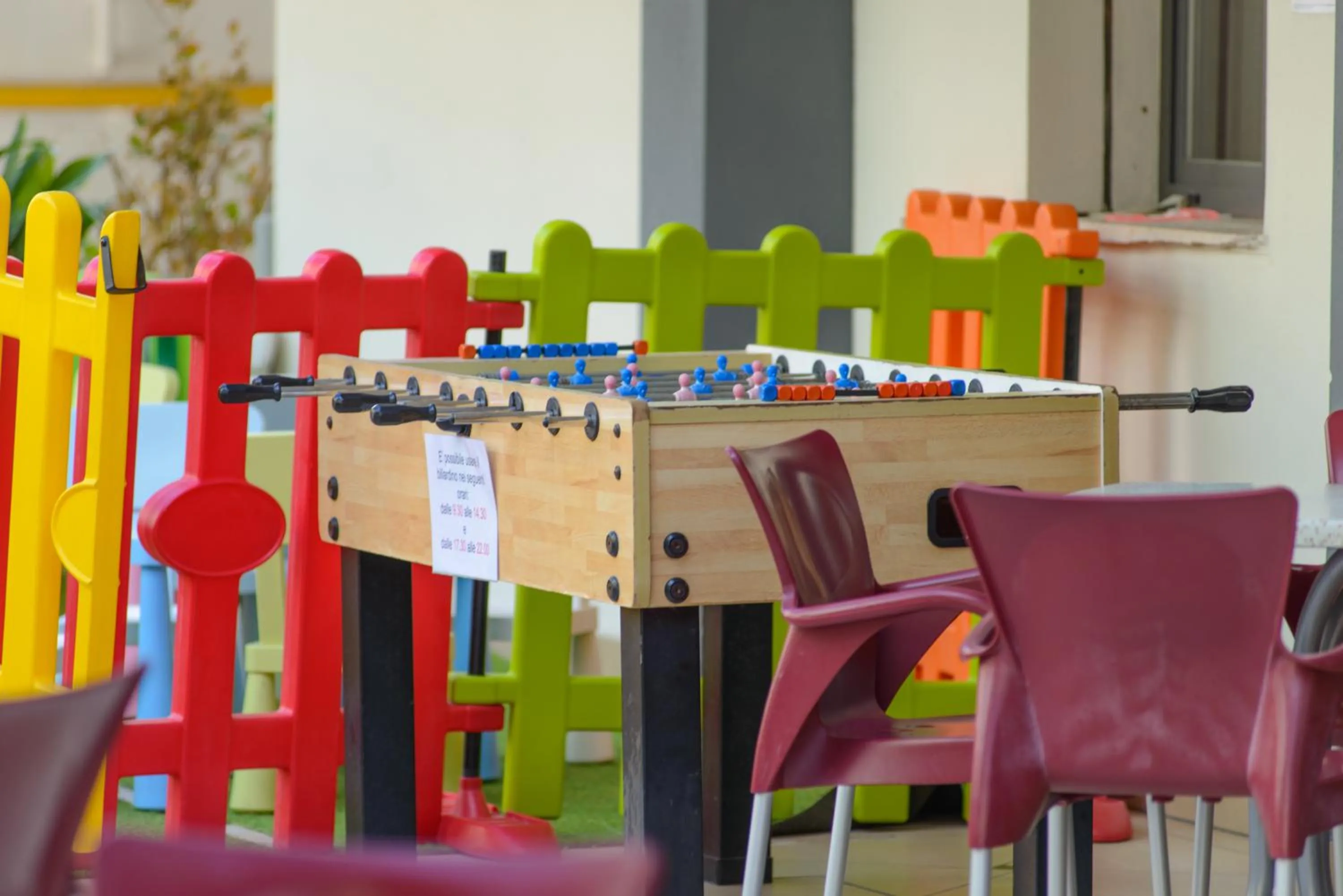 Children play ground in Hotel Christian
