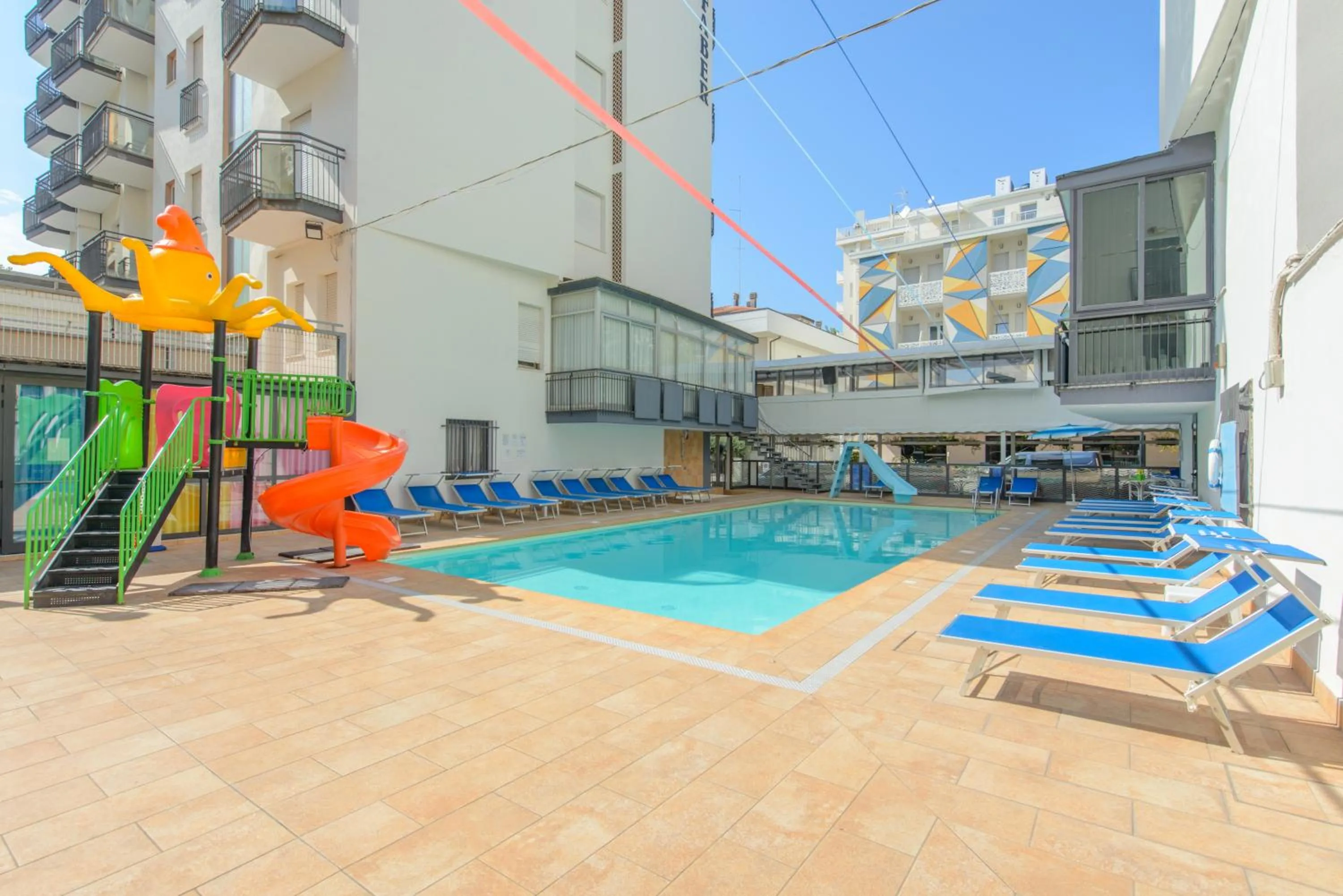 Swimming pool in Hotel Christian