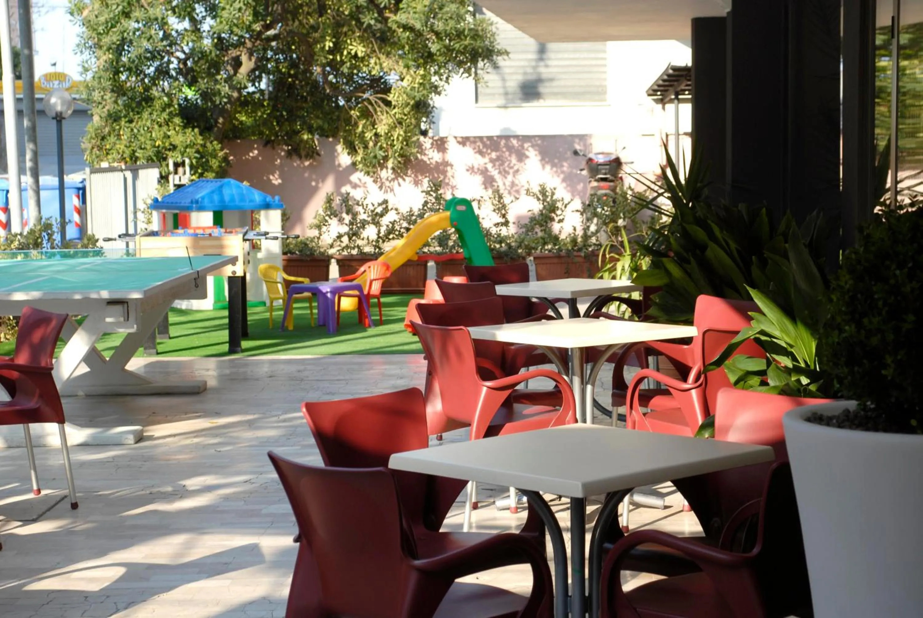 Garden in Hotel Christian