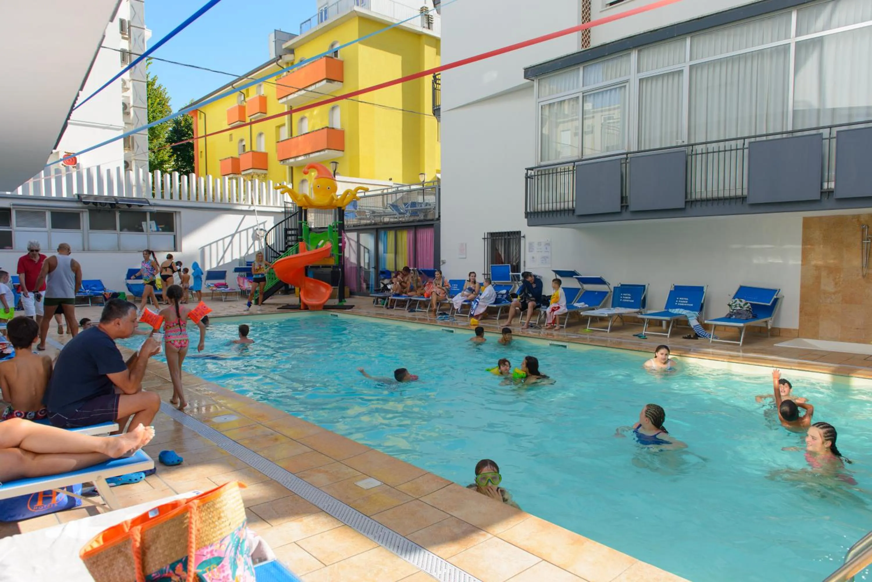 Swimming pool in Hotel Christian