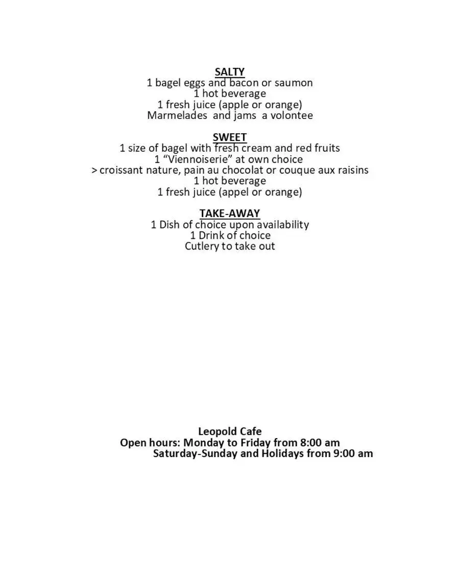 Restaurant/places to eat in B-aparthotel Montgomery Restaurant/places to eat in B-aparthotel Montgomery