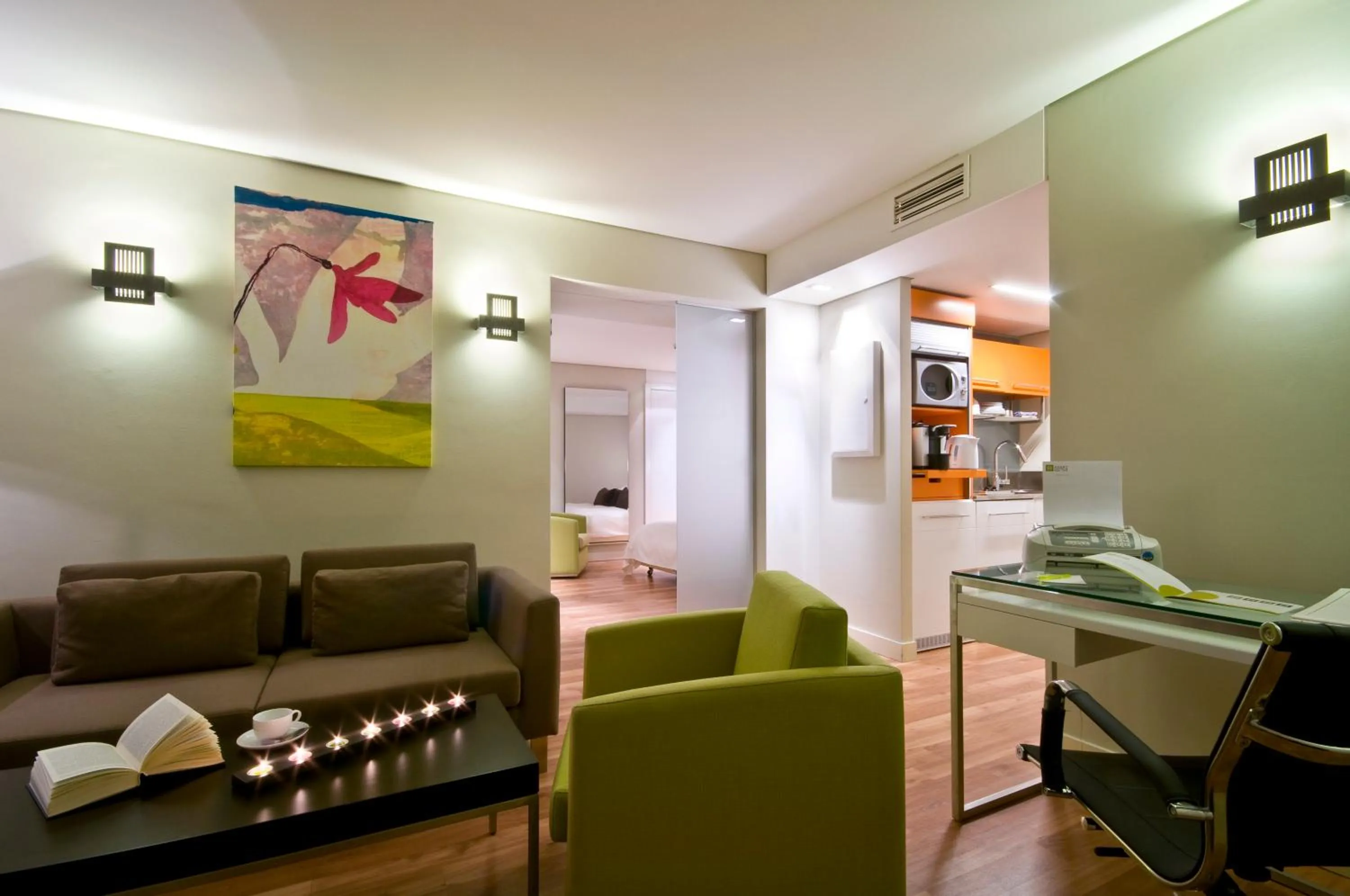 Photo of the whole room in B-aparthotel Montgomery