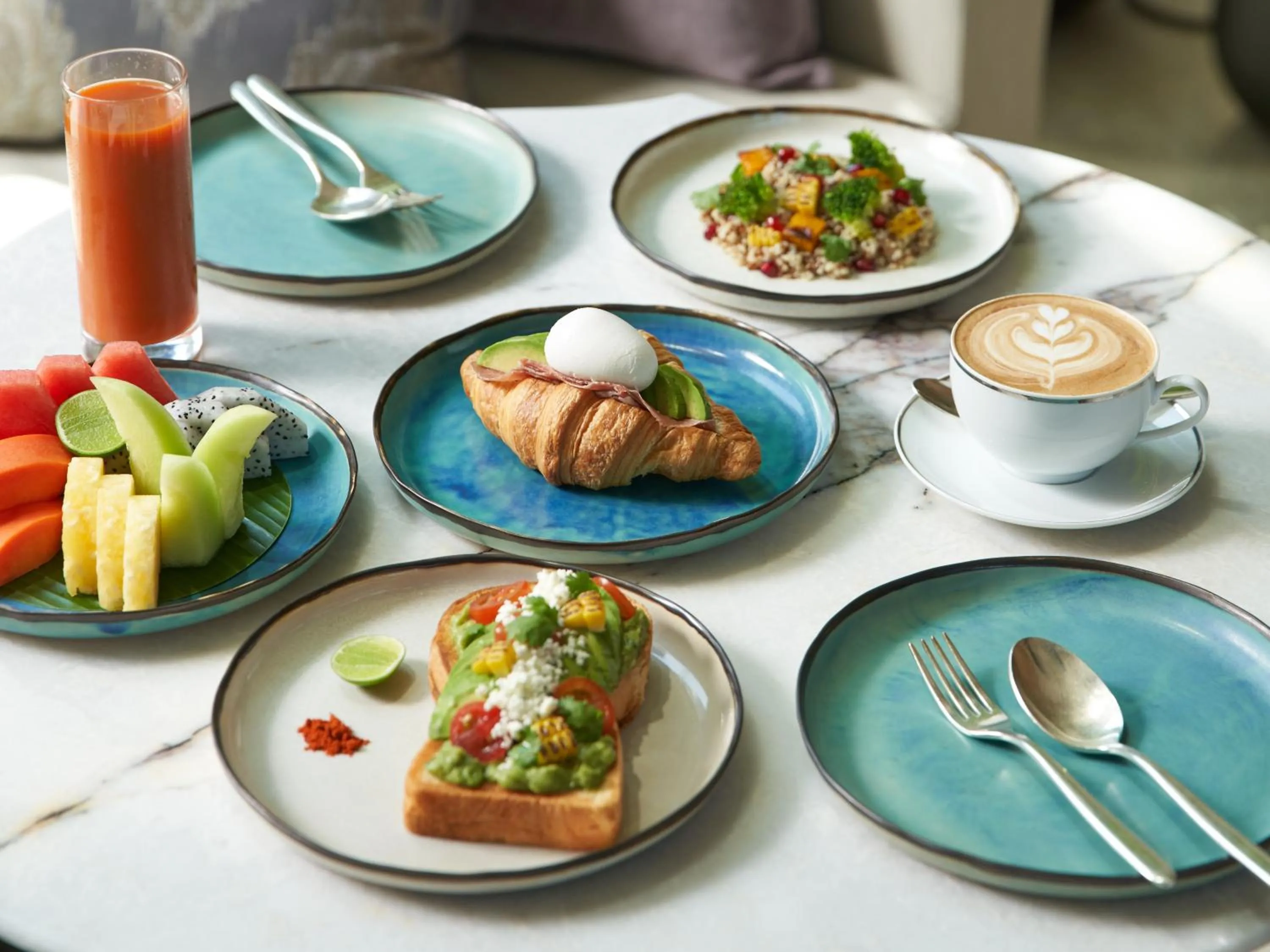 Breakfast in Park Hyatt Bangkok