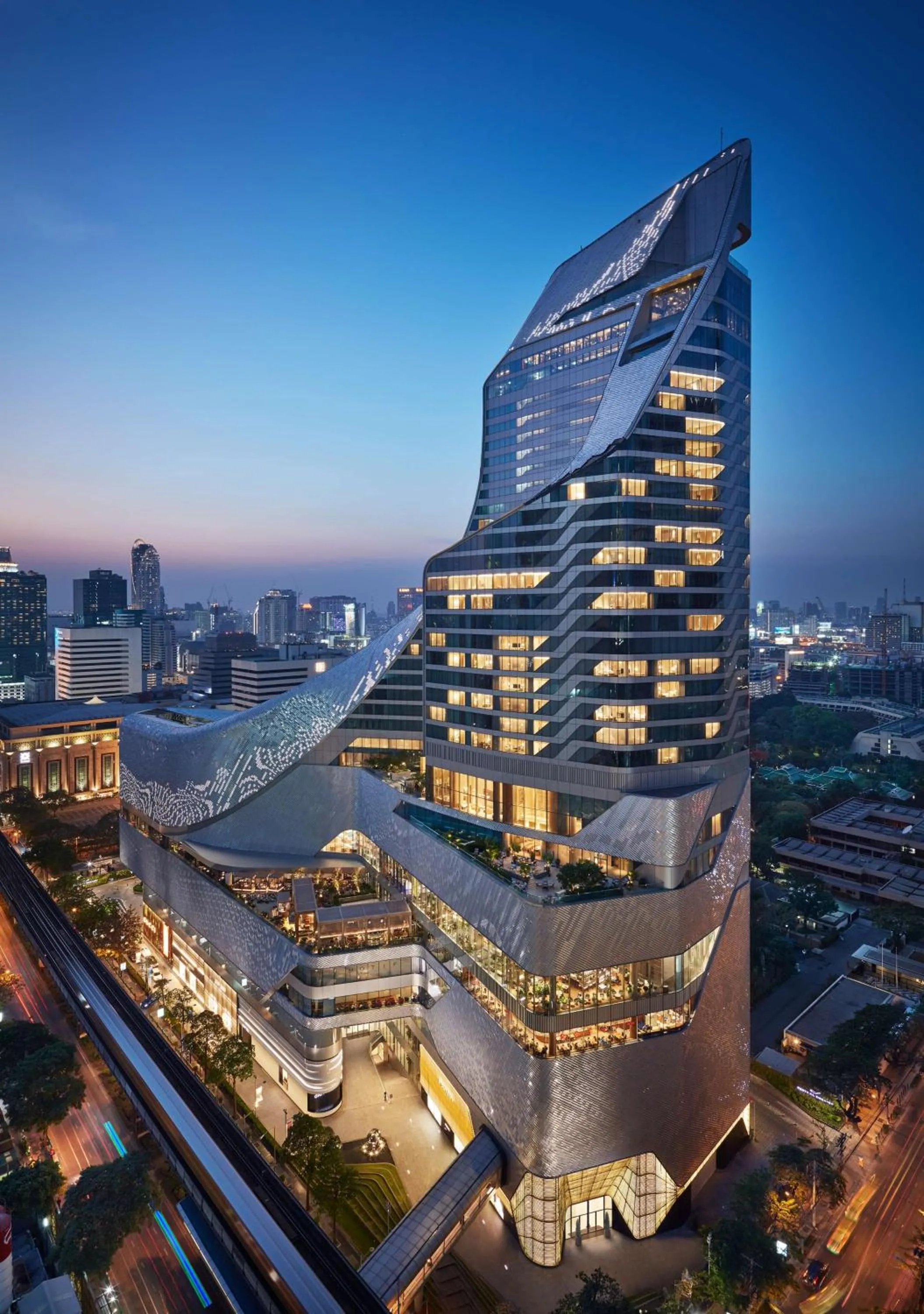 Property building in Park Hyatt Bangkok