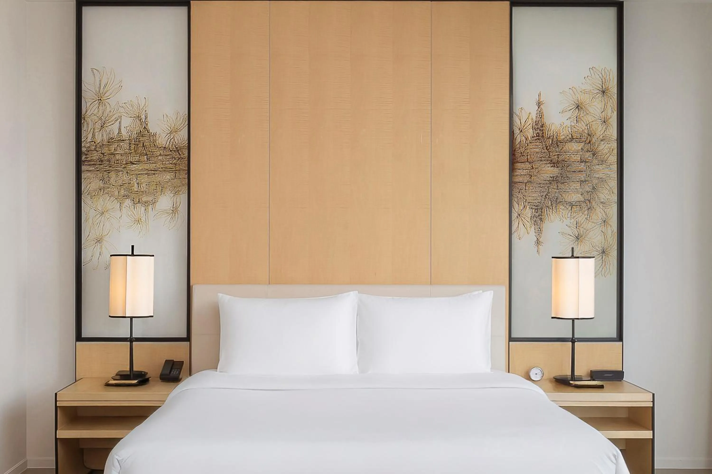 Bed in Park Hyatt Bangkok