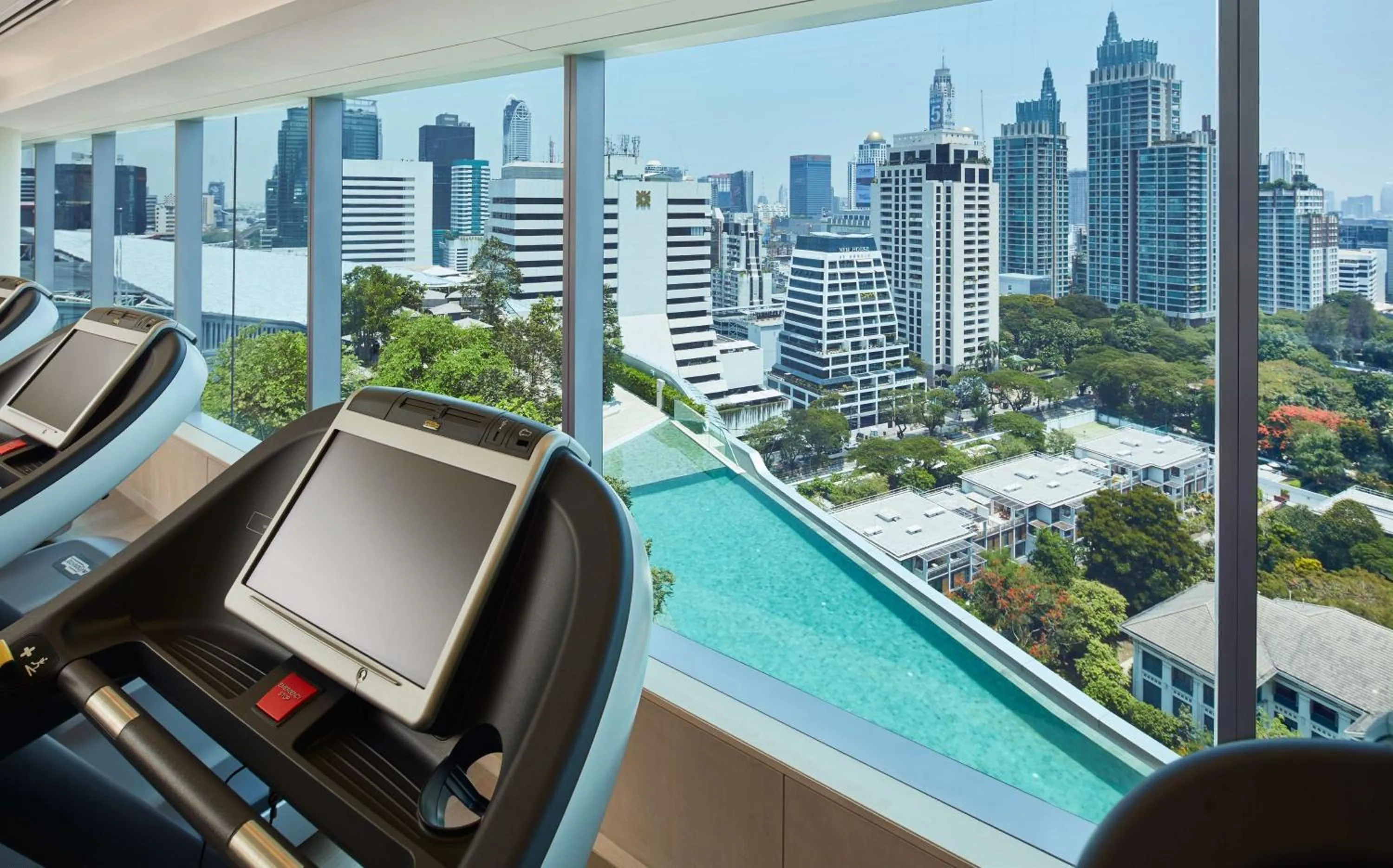 Fitness centre/facilities in Park Hyatt Bangkok