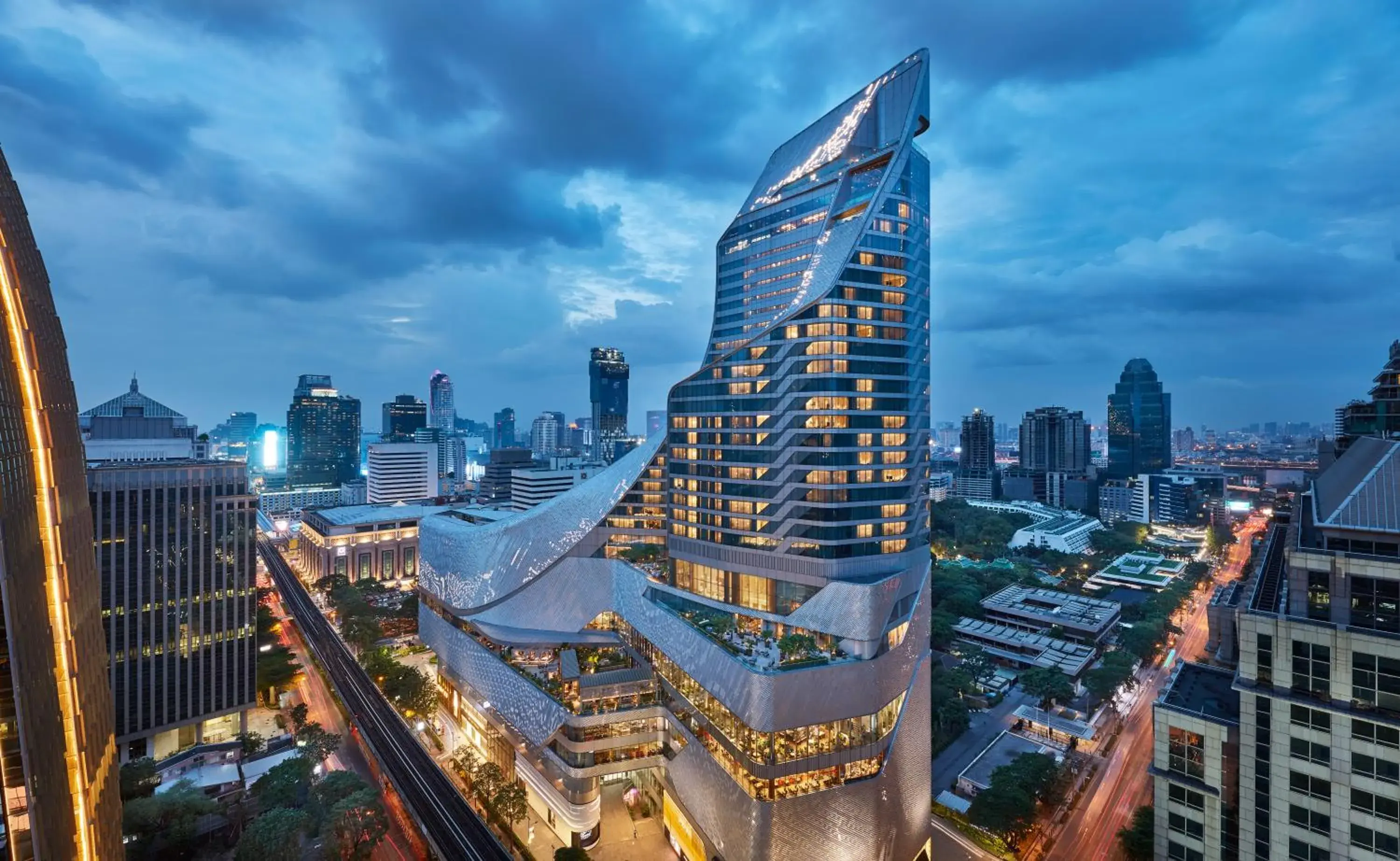 Property building in Park Hyatt Bangkok Property building in Park Hyatt Bangkok