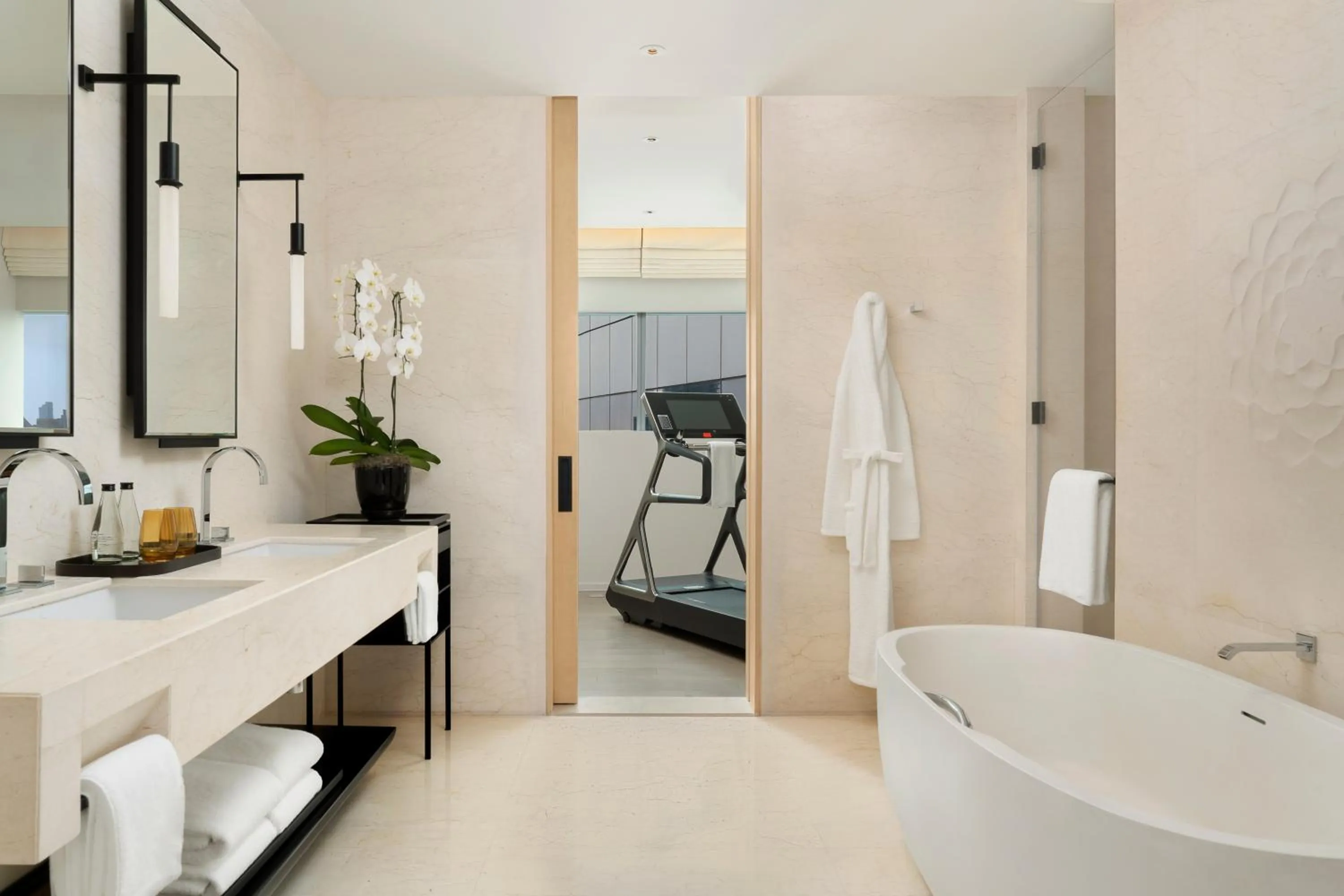 Bathroom in Park Hyatt Bangkok