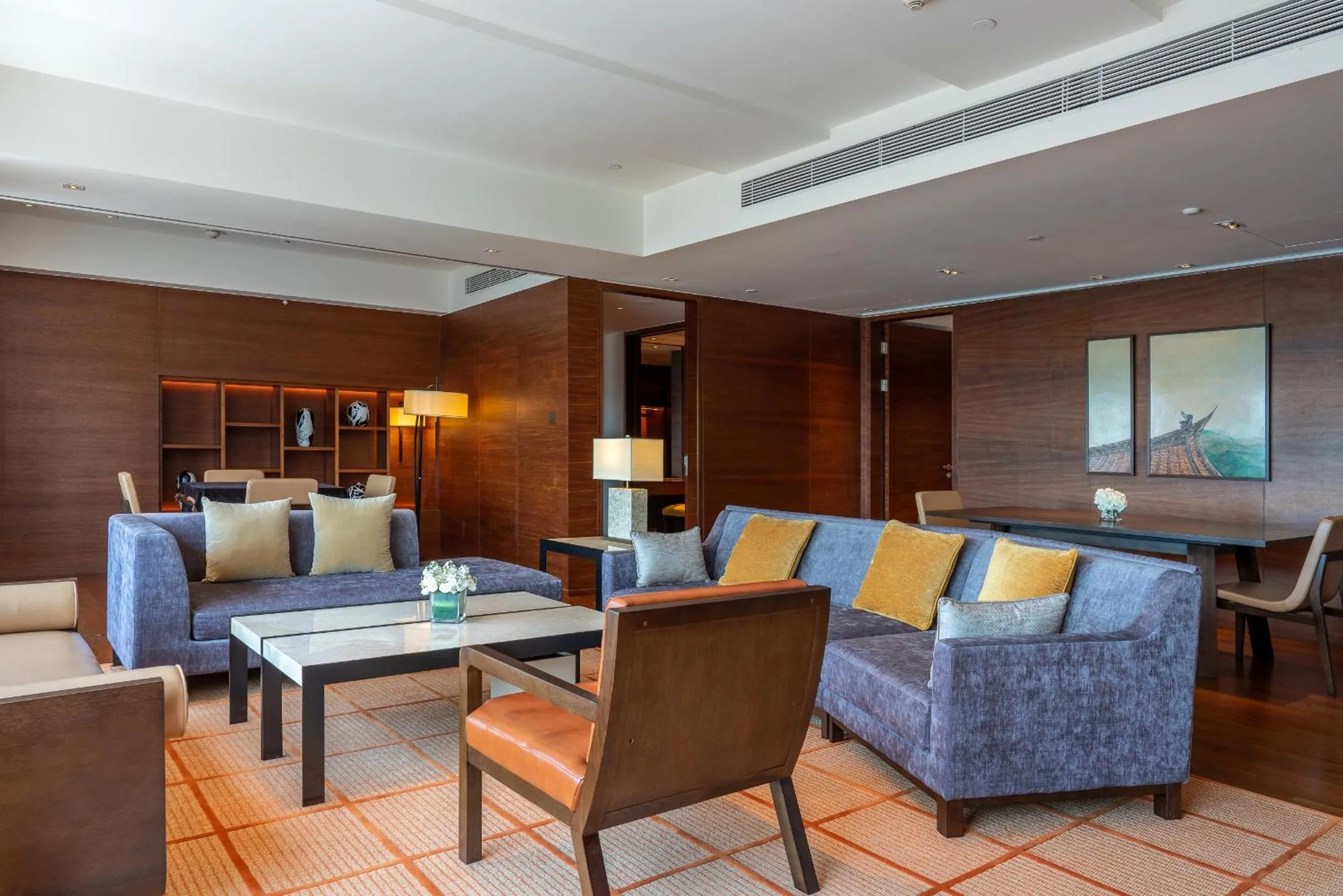 Living room in Hyatt Regency Xiamen Wuyuanwan