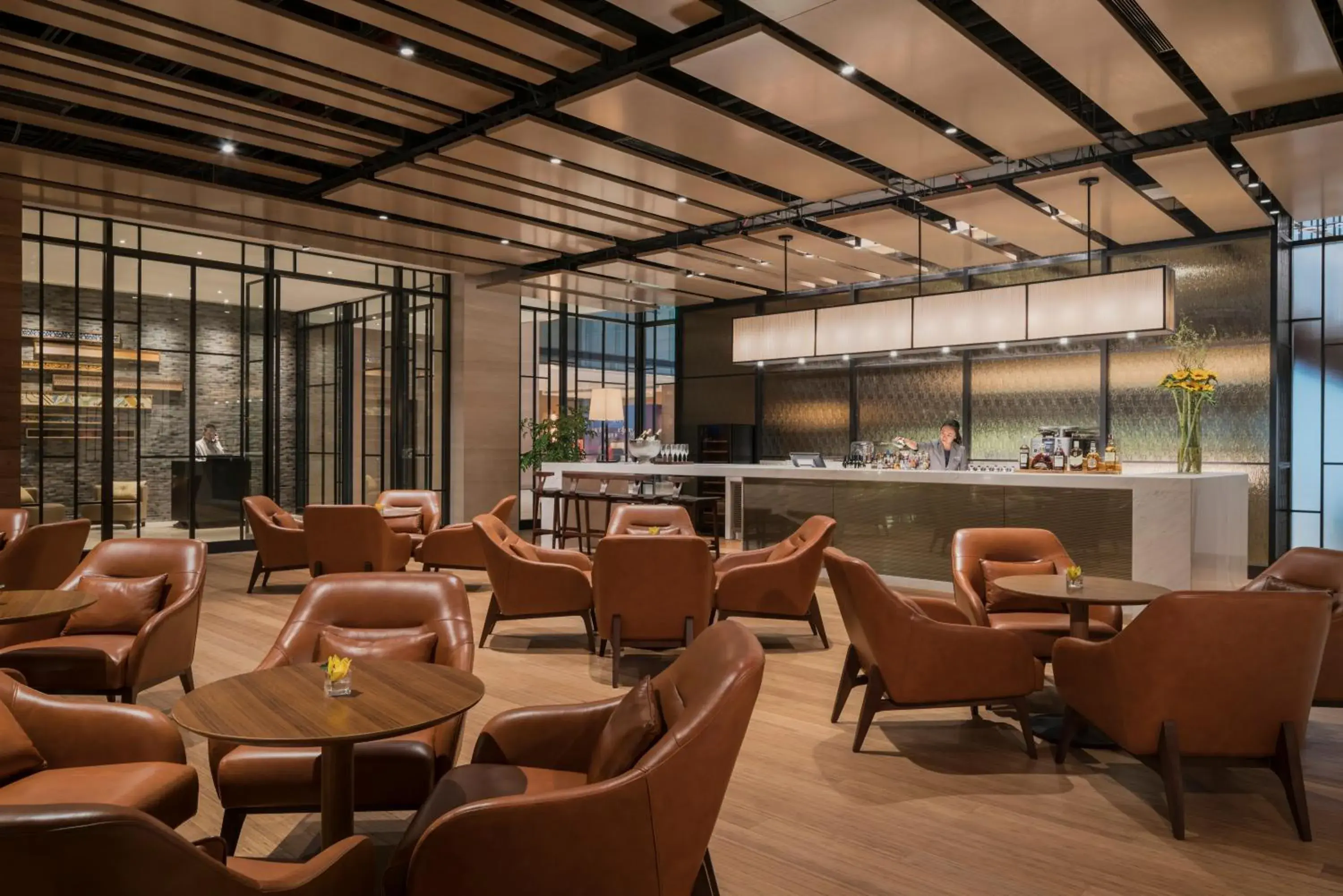 Lounge or bar in Hyatt Regency Xiamen Wuyuanwan Lounge or bar in Hyatt Regency Xiamen Wuyuanwan