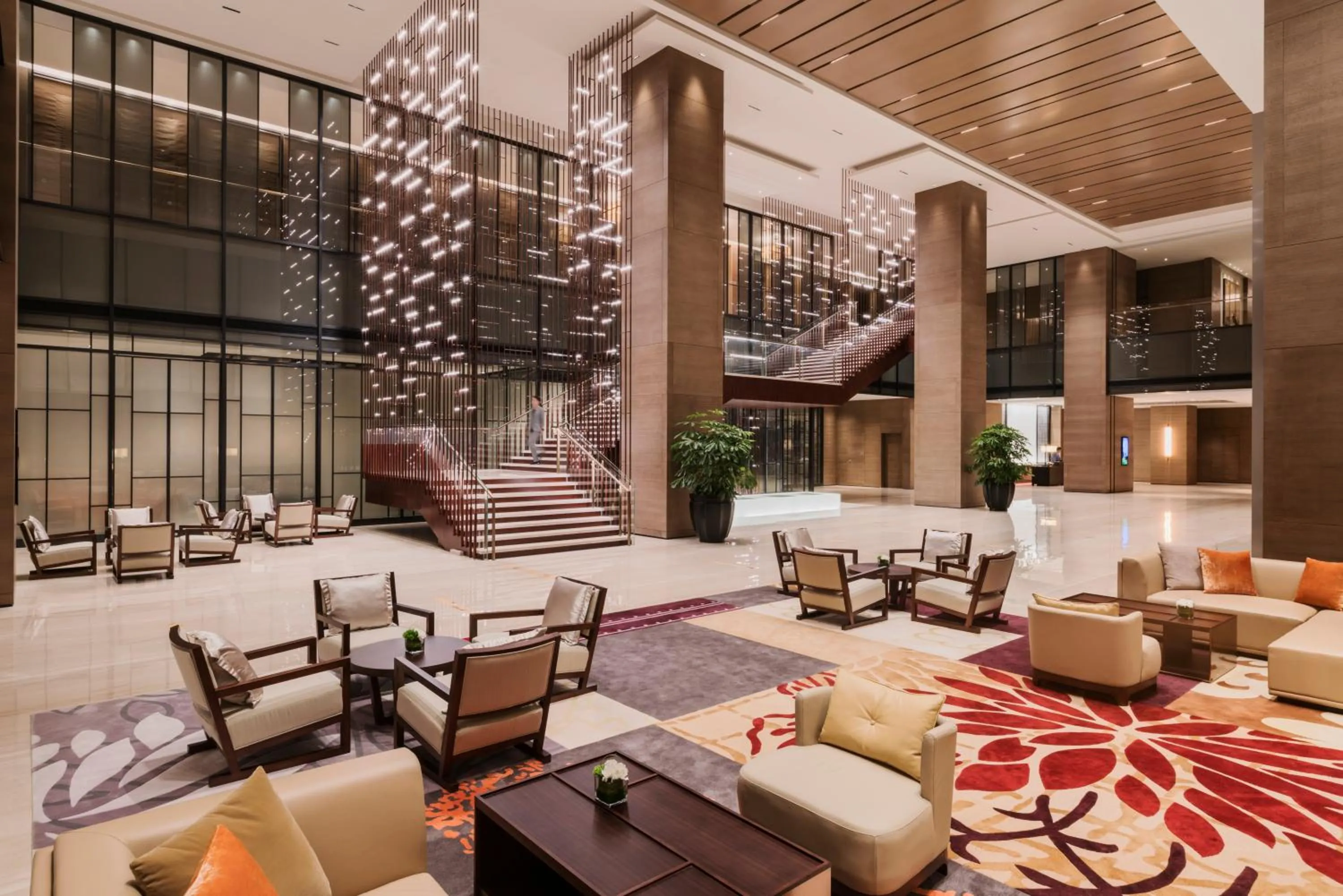 Lobby or reception in Hyatt Regency Xiamen Wuyuanwan