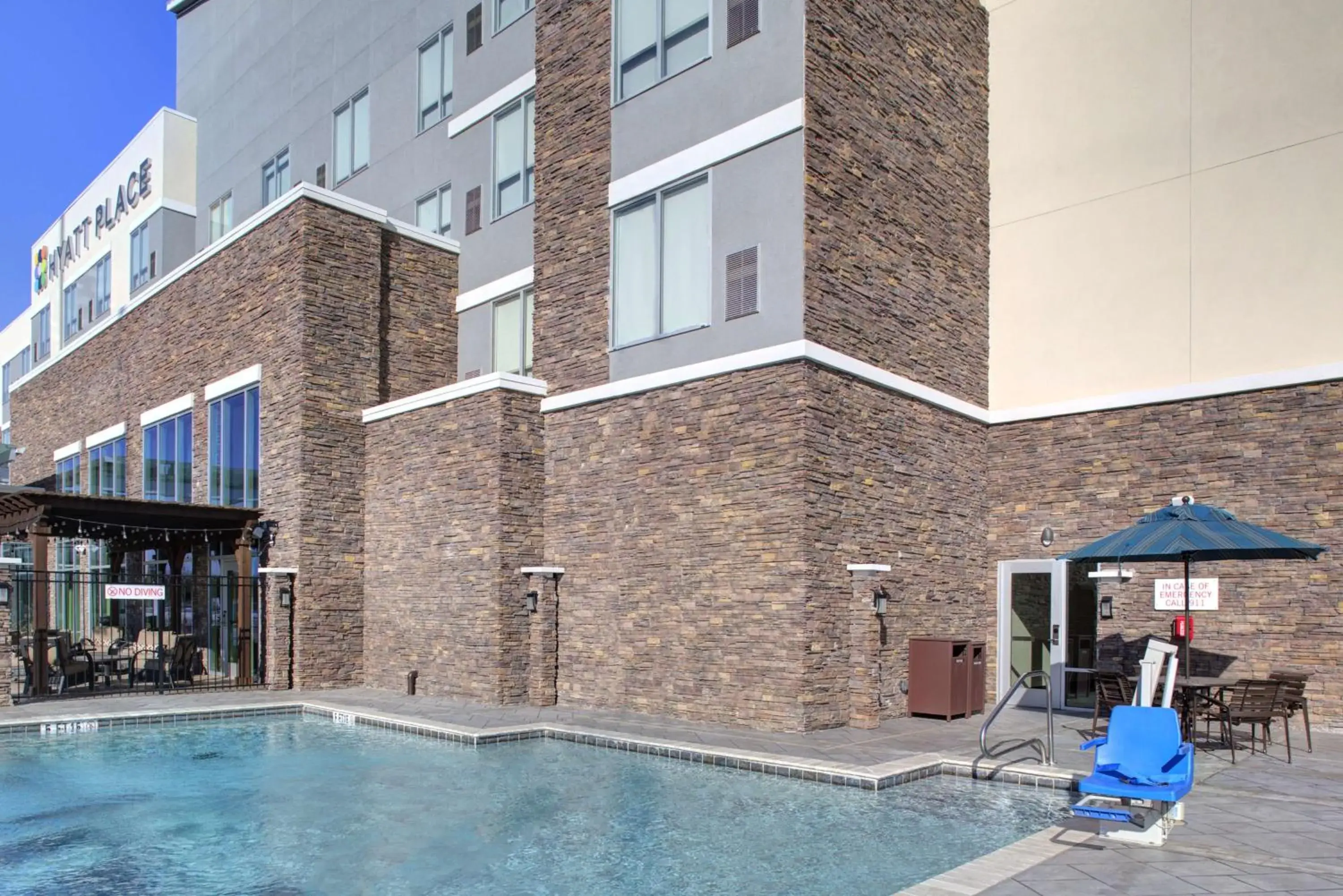 Swimming pool in Hyatt Place Dallas/The Colony Swimming pool in Hyatt Place Dallas/The Colony