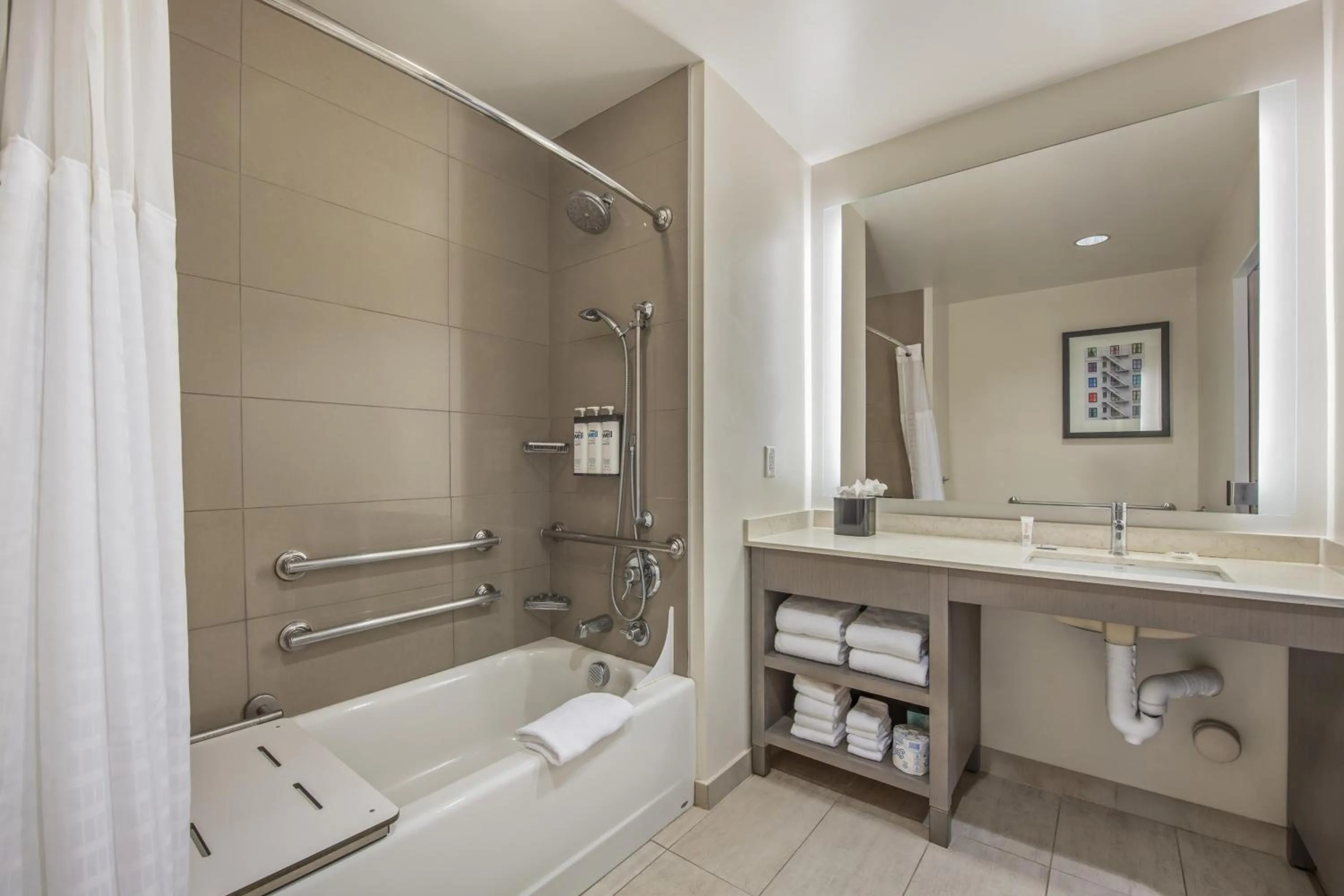 Bathroom in Hyatt House Irvine/John Wayne Airport