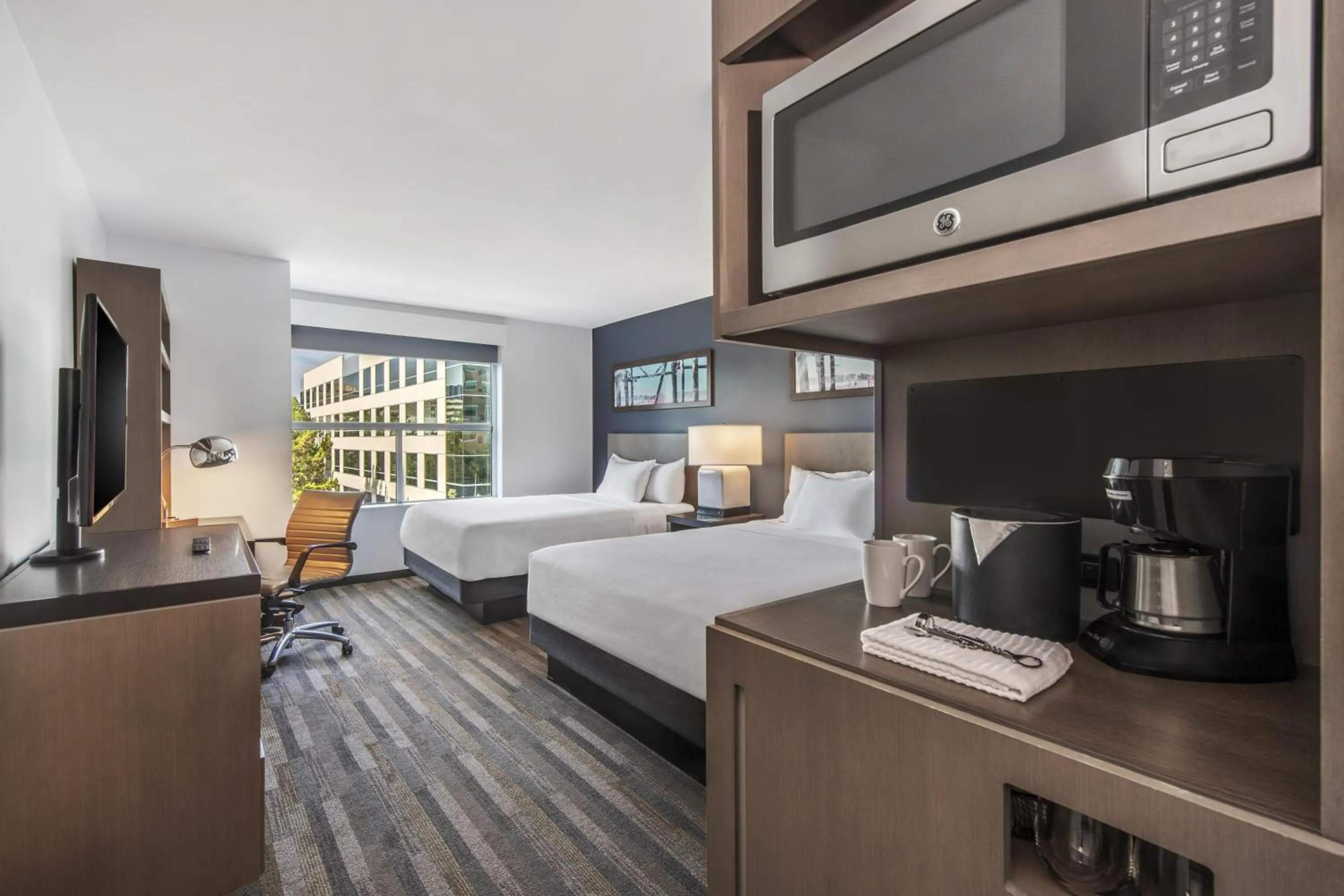 Bedroom, Bed in Hyatt House Irvine/John Wayne Airport