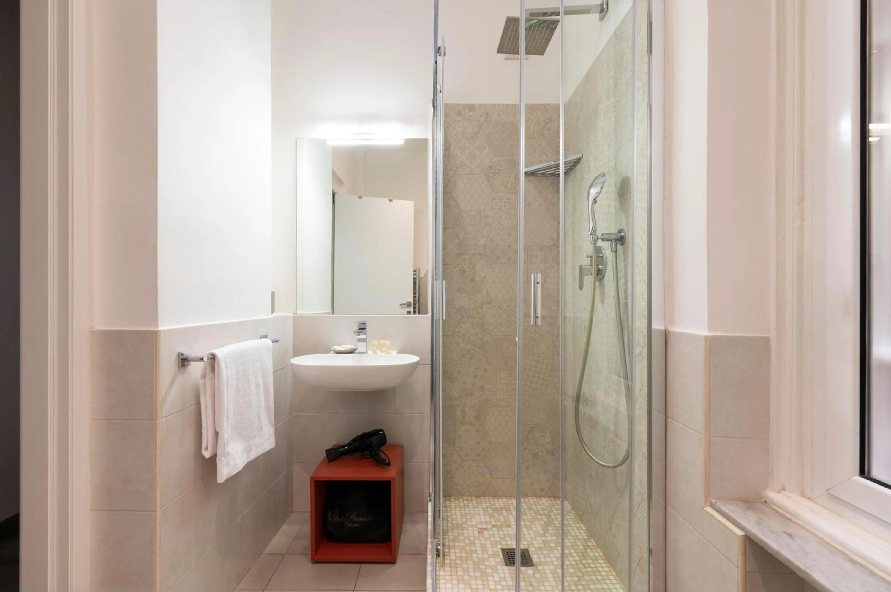 Shower in Popolo & Flaminio Rooms