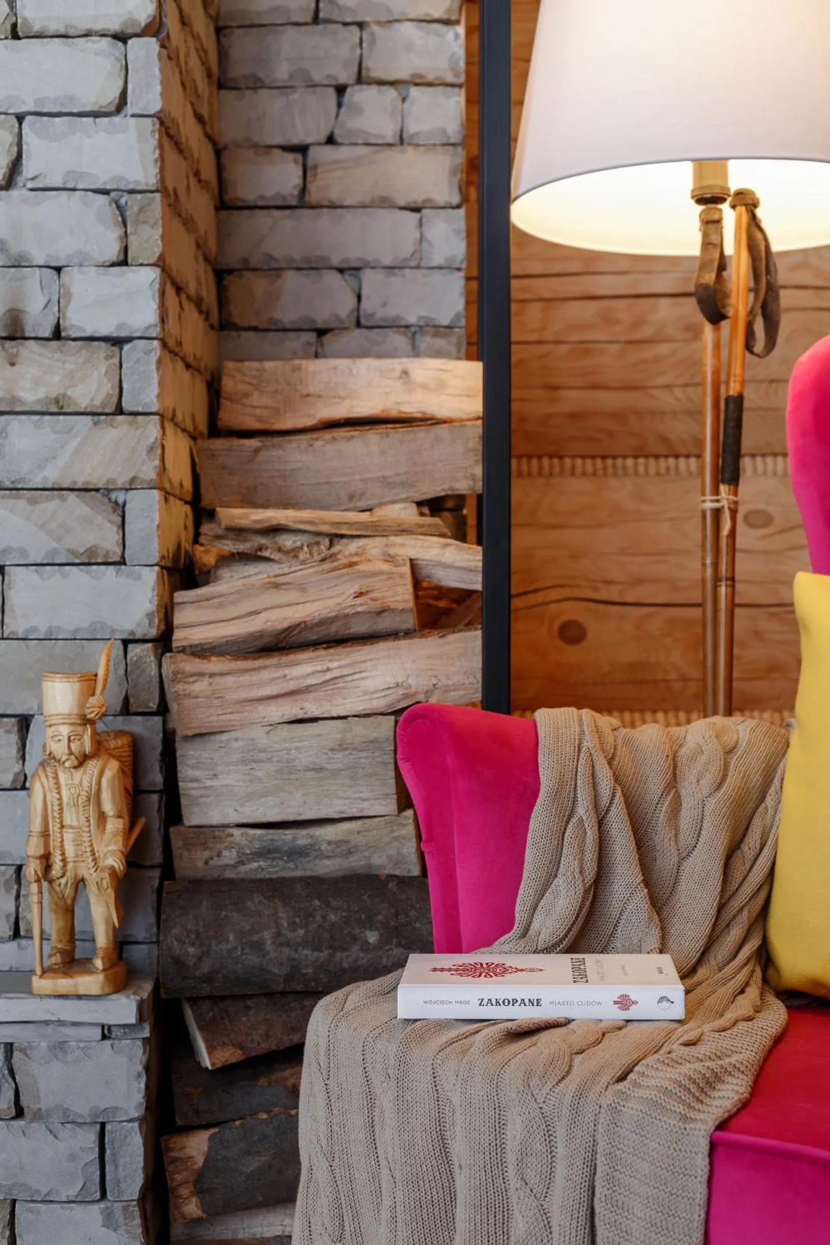 TV and multimedia in Tatra Wood House