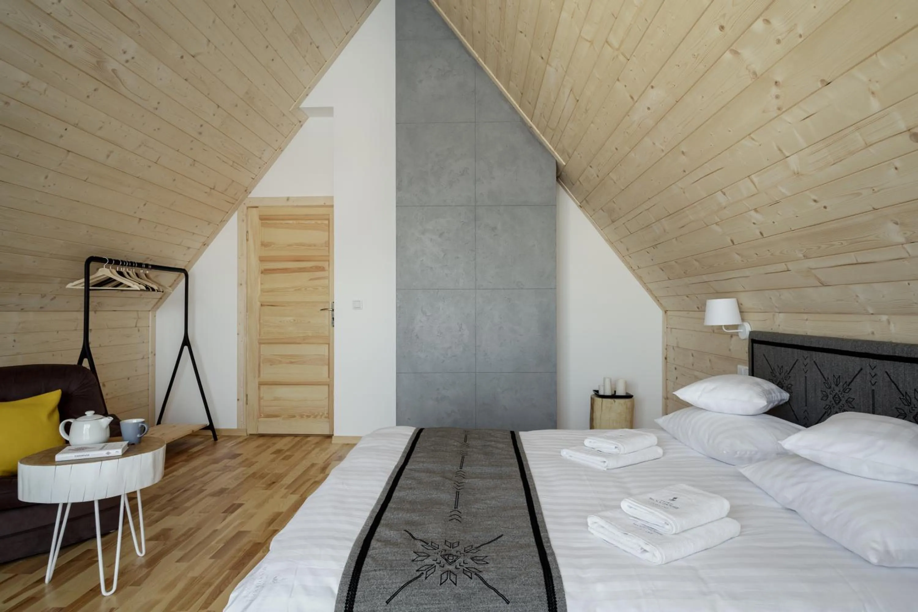 Bed in Tatra Wood House