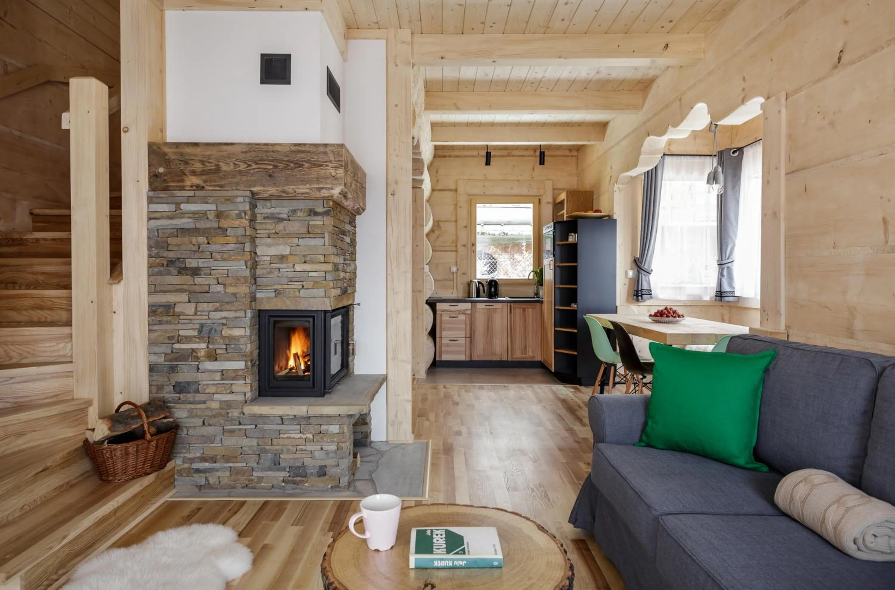 TV and multimedia in Tatra Wood House