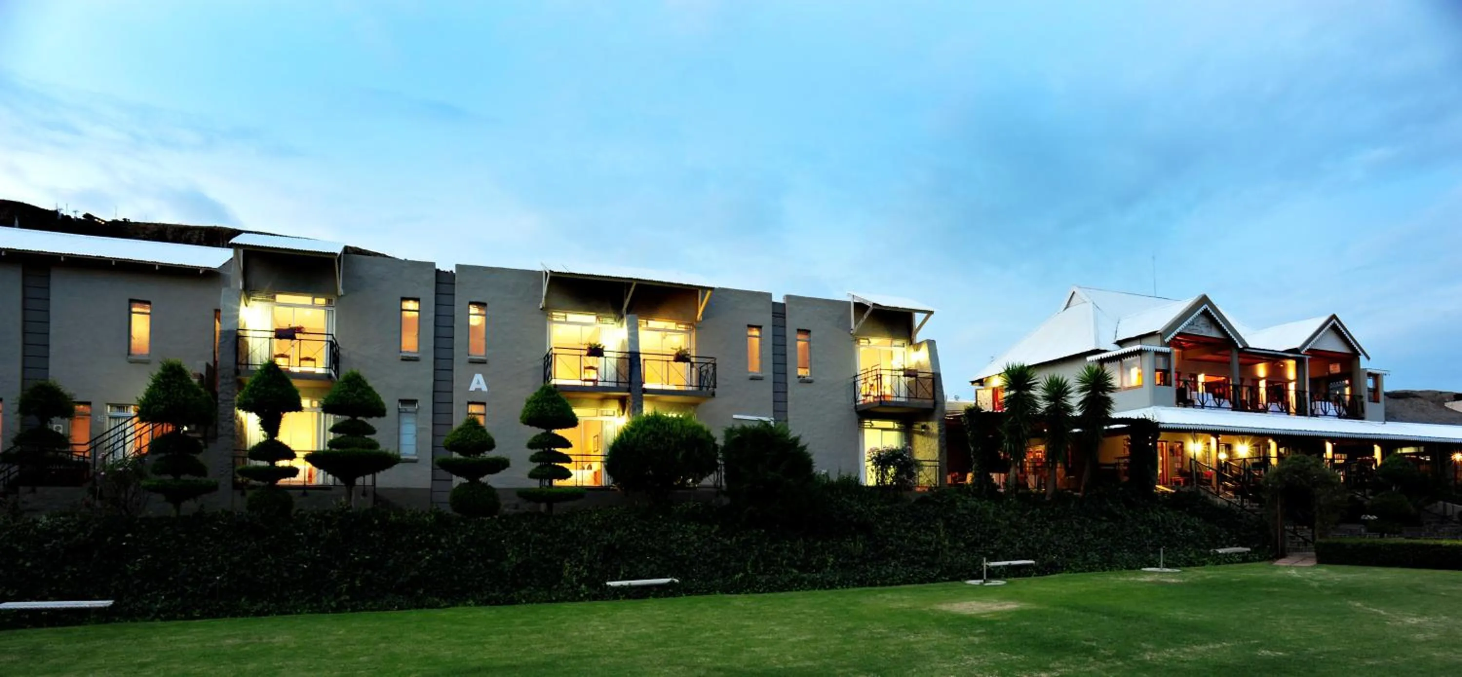 Bird's eye view in Villa Paradiso