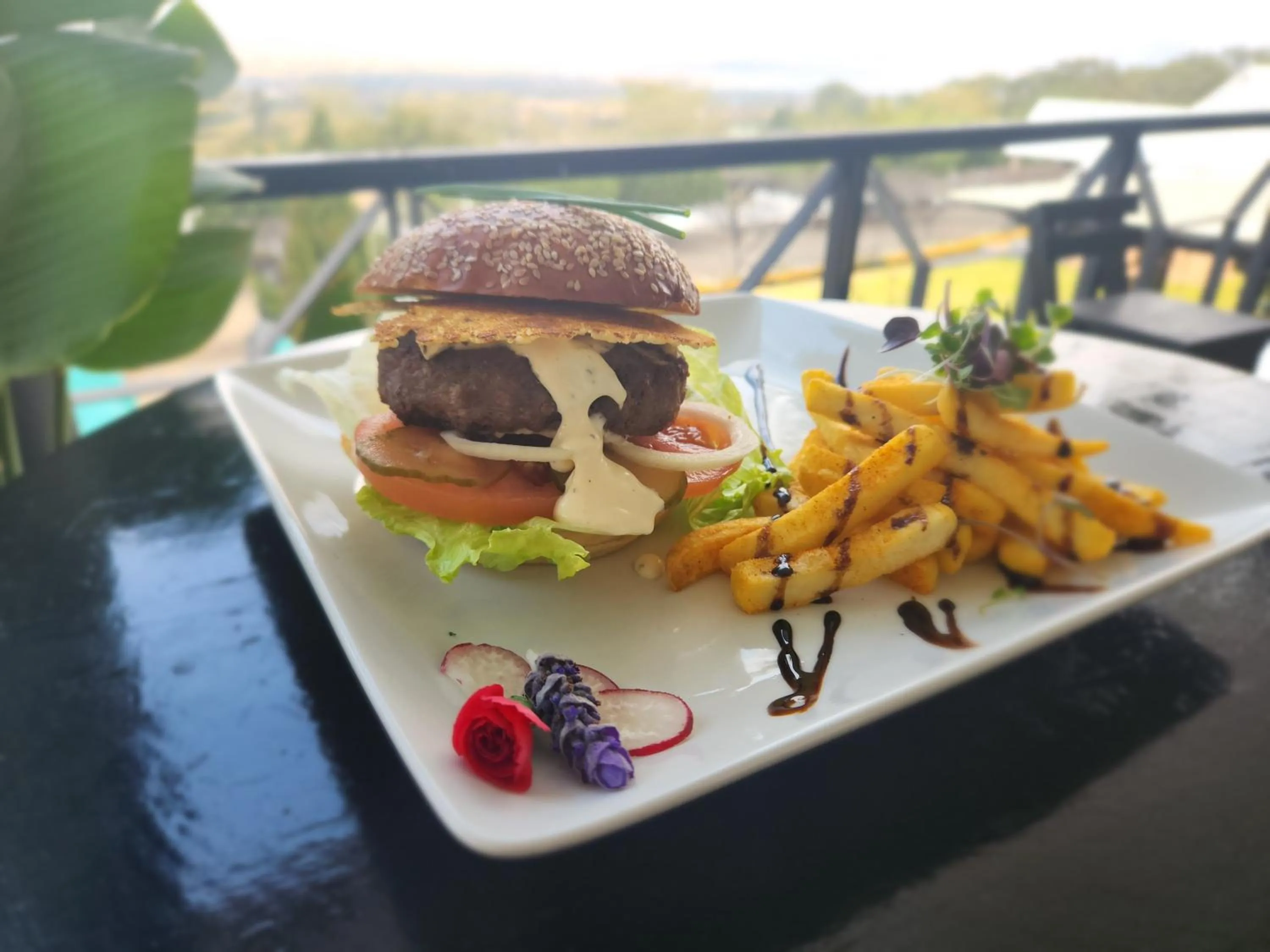 Food close-up in Villa Paradiso