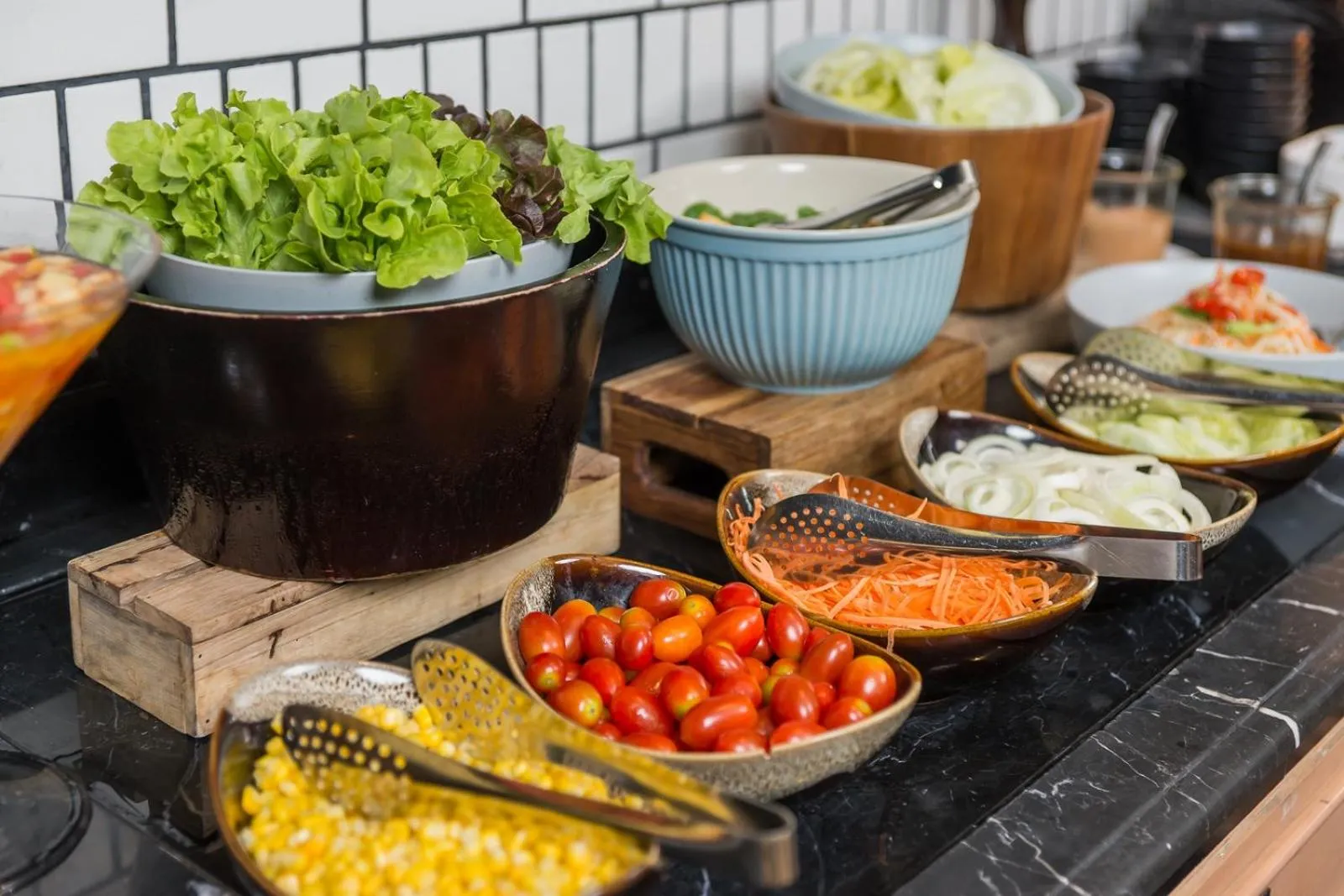 Buffet breakfast in The Salil Hotel Sukhumvit 57 - Thonglor