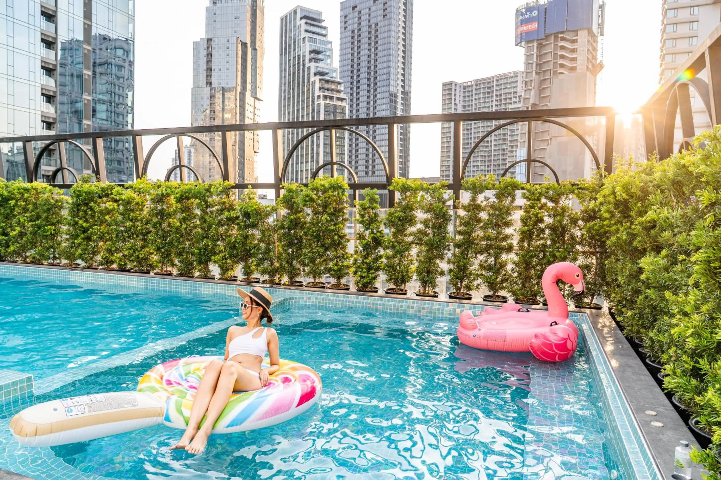 Swimming pool in The Salil Hotel Sukhumvit 57 - Thonglor