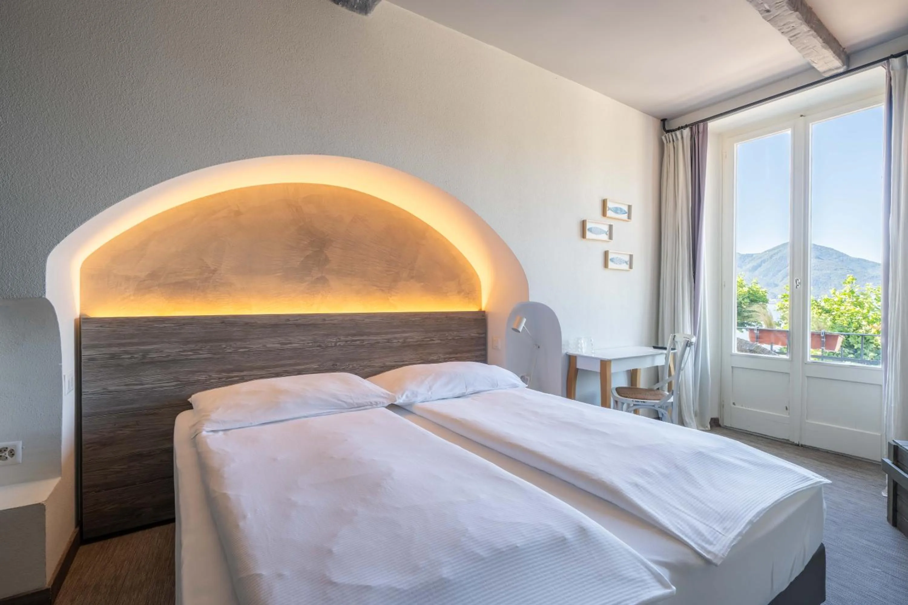 Bedroom, Bed in Seven Boutique Hotel