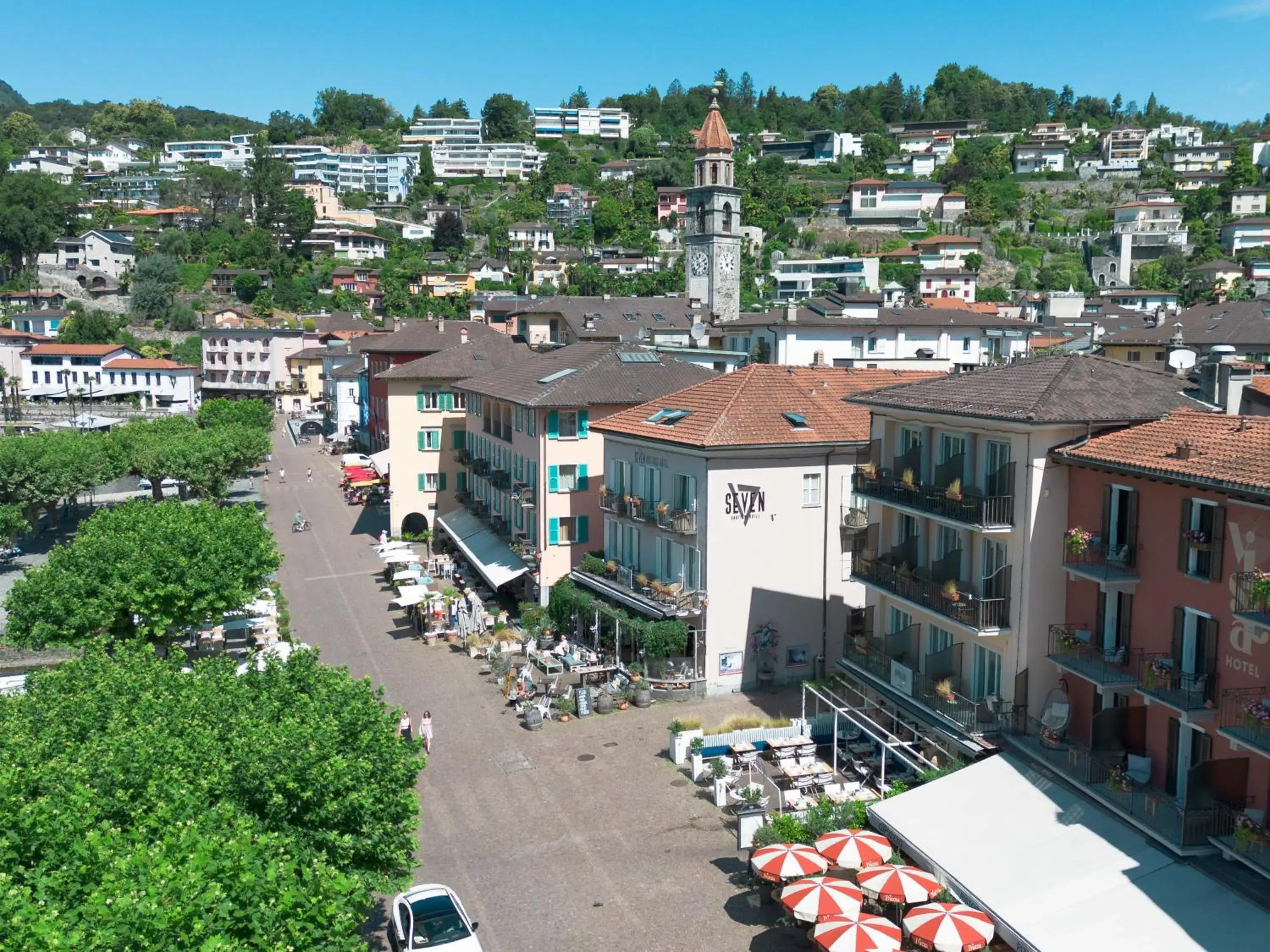 Property building in Seven Boutique Hotel Property building in Seven Boutique Hotel