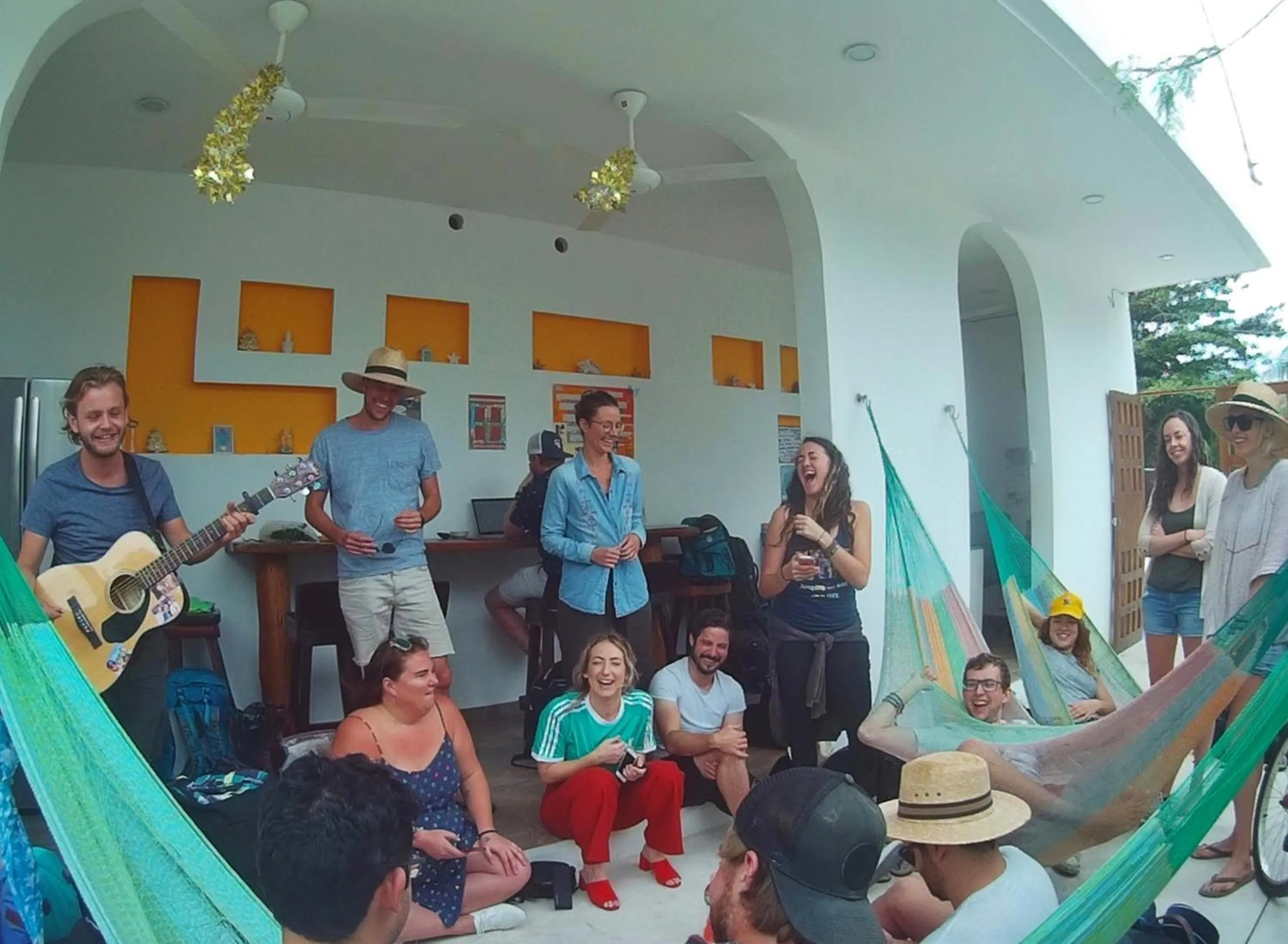 People in Hostel Humanity - Puerto Morelos