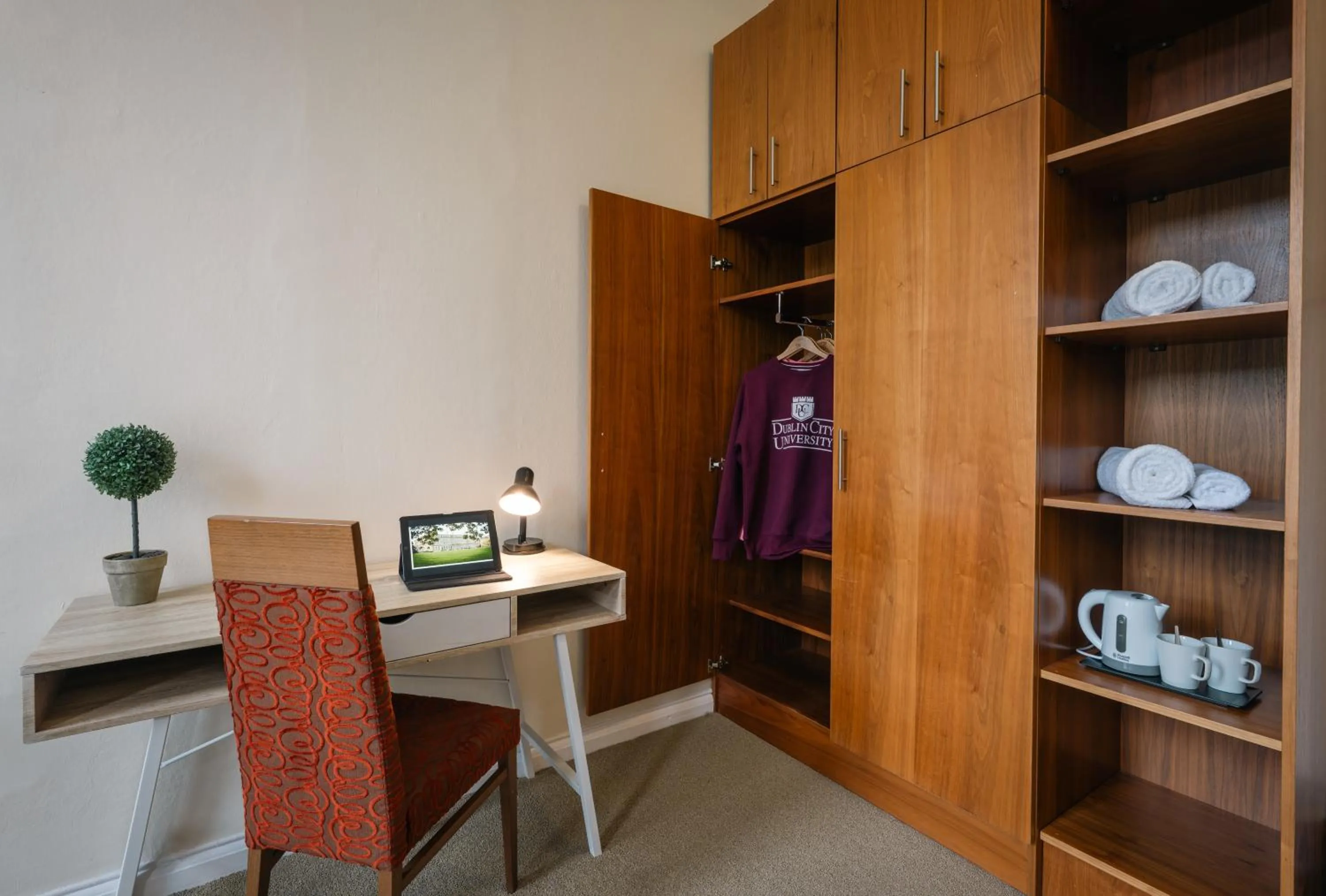 wardrobe in DCU Rooms All Hallows