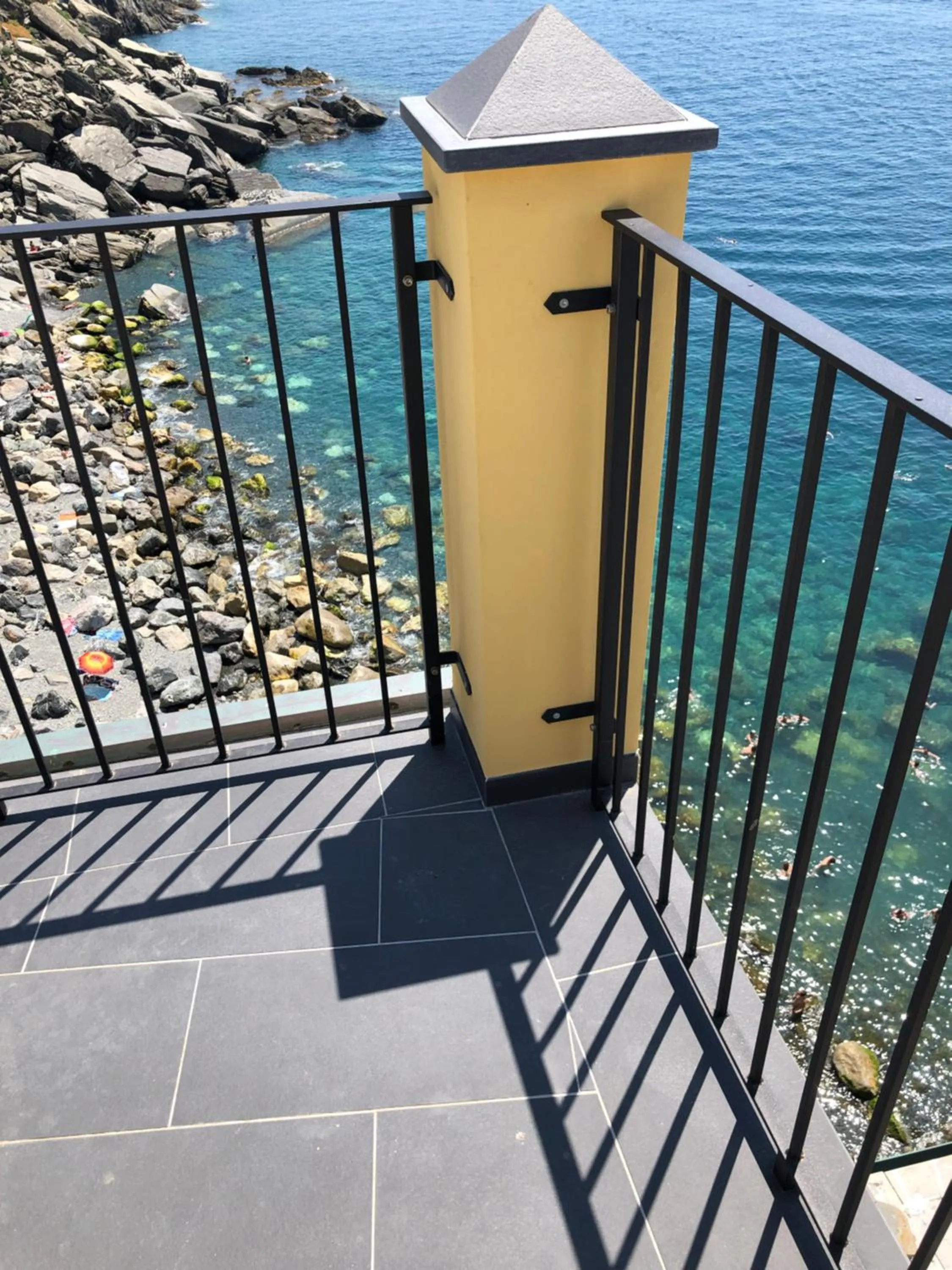 Balcony/Terrace in La Polena Camere Vernazza - Suite vista mare