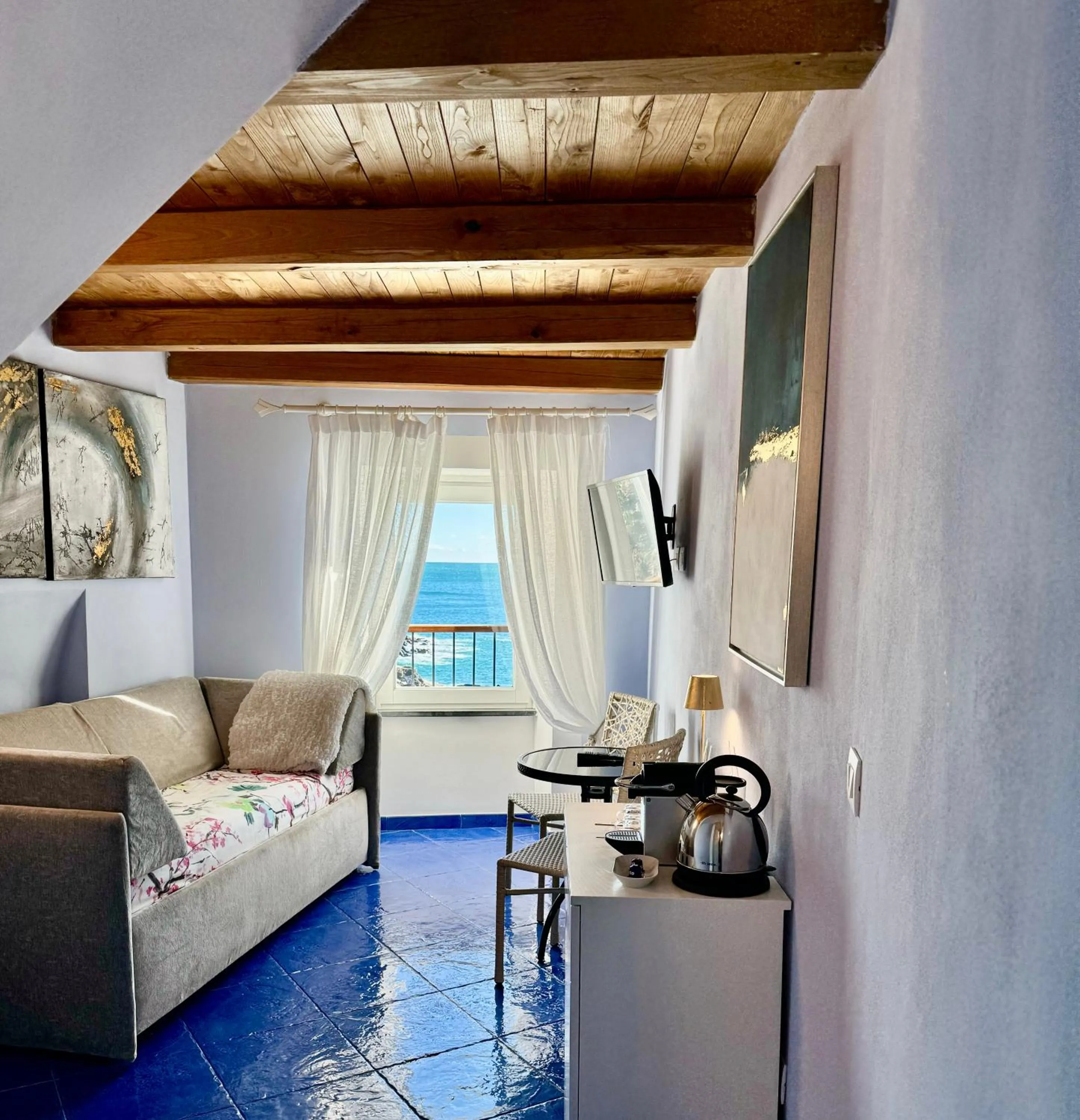 Bed in La Polena Camere Vernazza - Suite vista mare