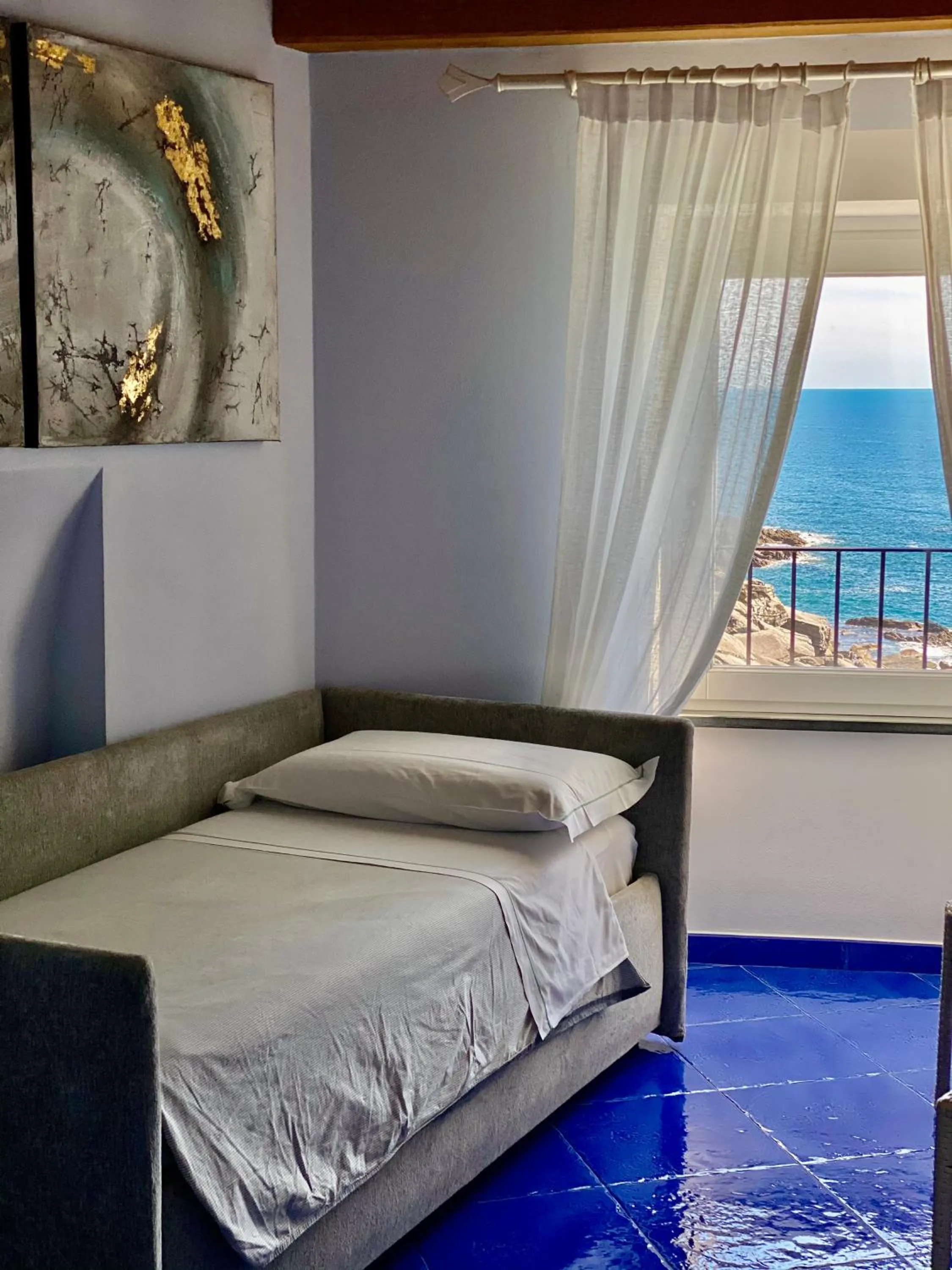 Bed in La Polena Camere Vernazza - Suite vista mare