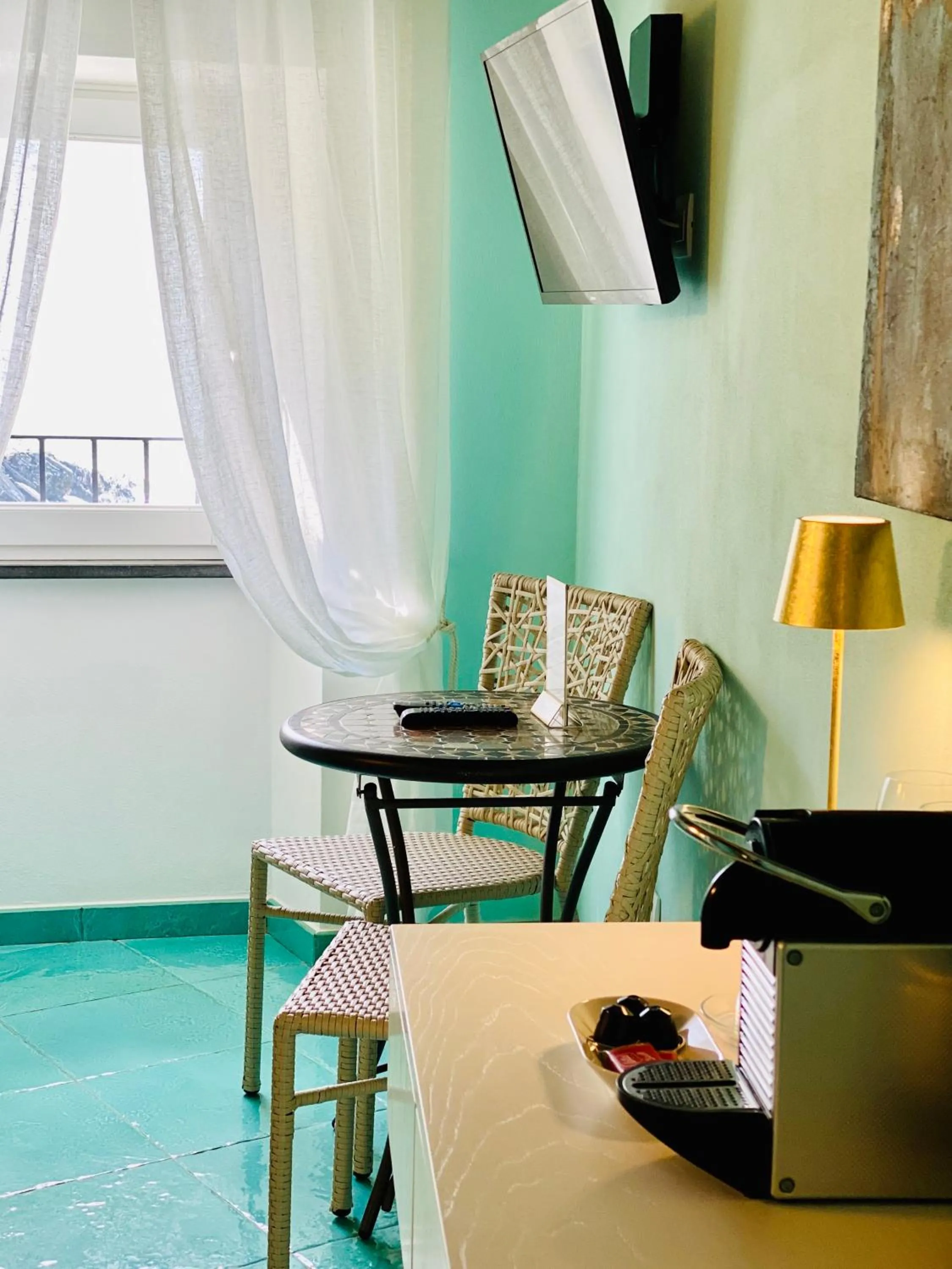 Decorative detail in La Polena Camere Vernazza - Suite vista mare